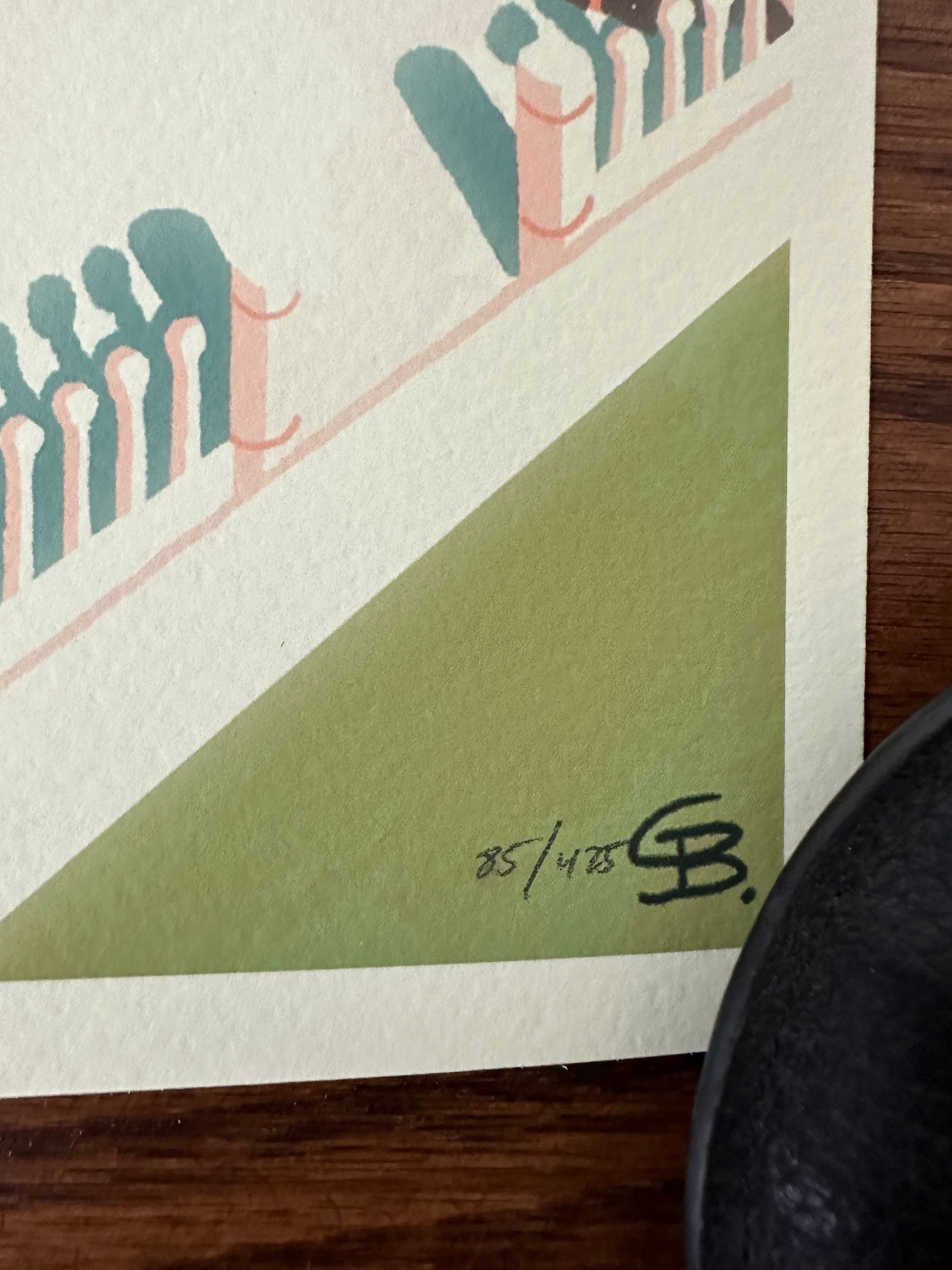 Glen Brogan - Back to the Future 12x24 movie poster - detail image 5