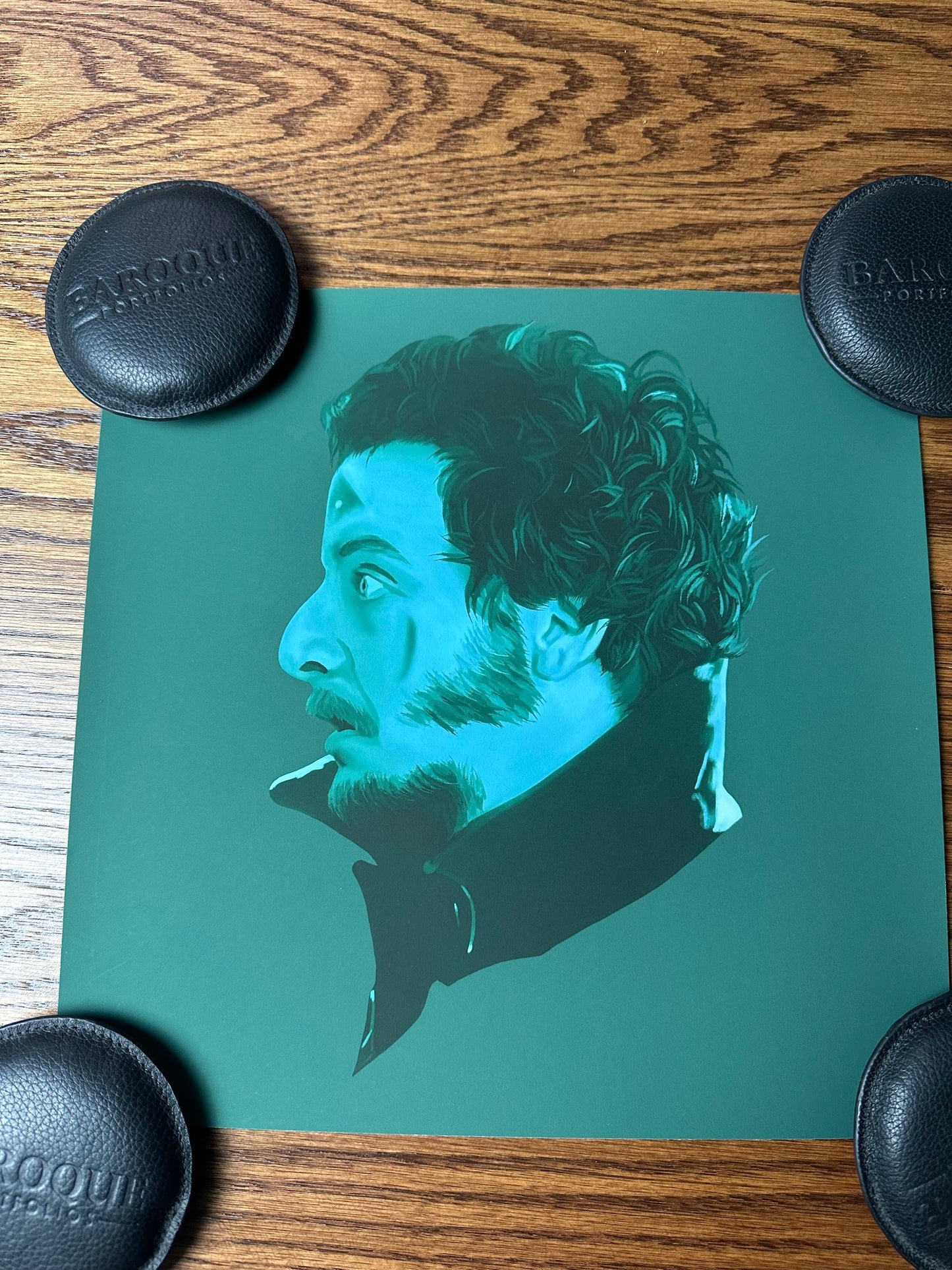 Dakota Randall - Home Alone Marv Portrait 12x12 art print