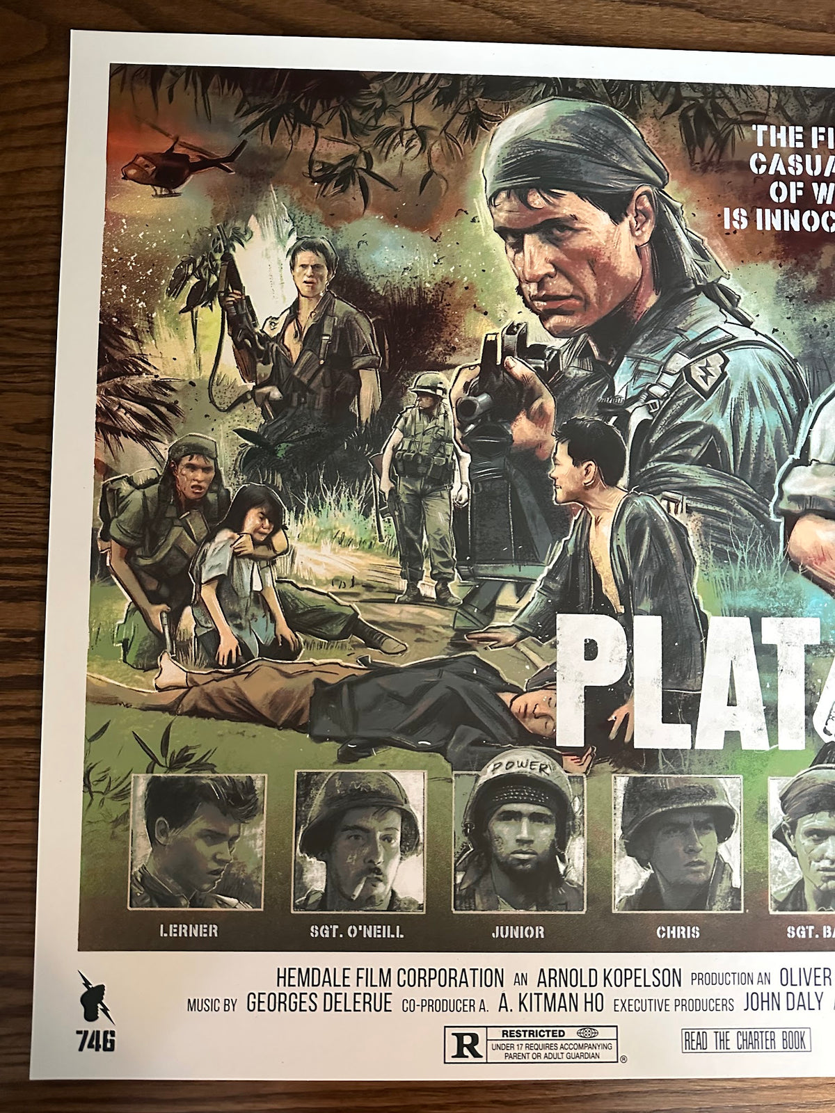 Vlad Rodriguez - Platoon - 36x24 - Limited Edition Poster
