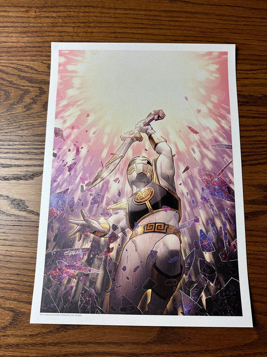 Jamal Campbell - Power Ranger Pearlescent Edition 12x16 art print