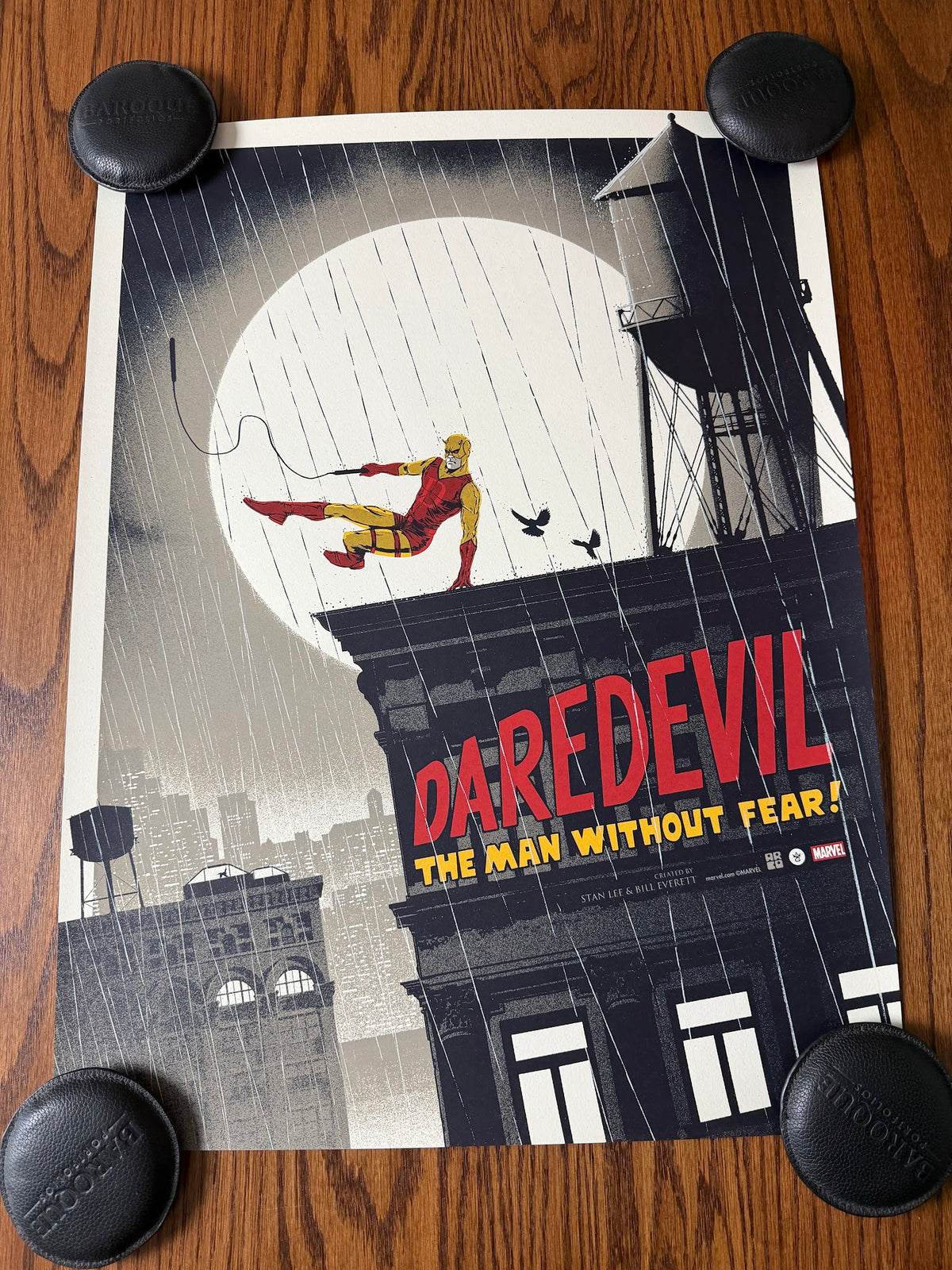 Matt Ferguson - Daredevil Man Without Fear Variant - 18x24 - Limited Edition Poster