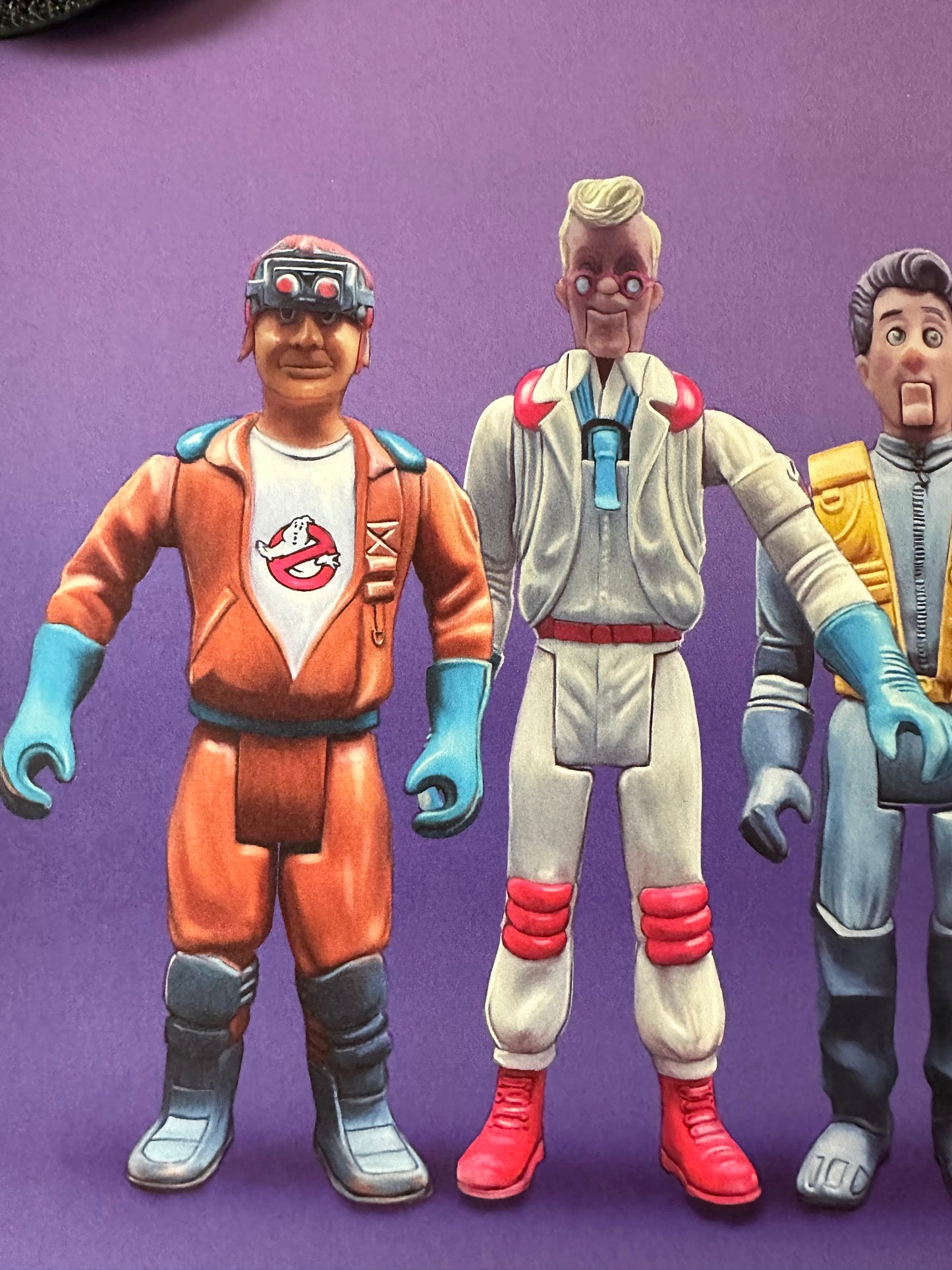 Rich Davies - The Real Ghostbusters 12x12 art print - detail image 2