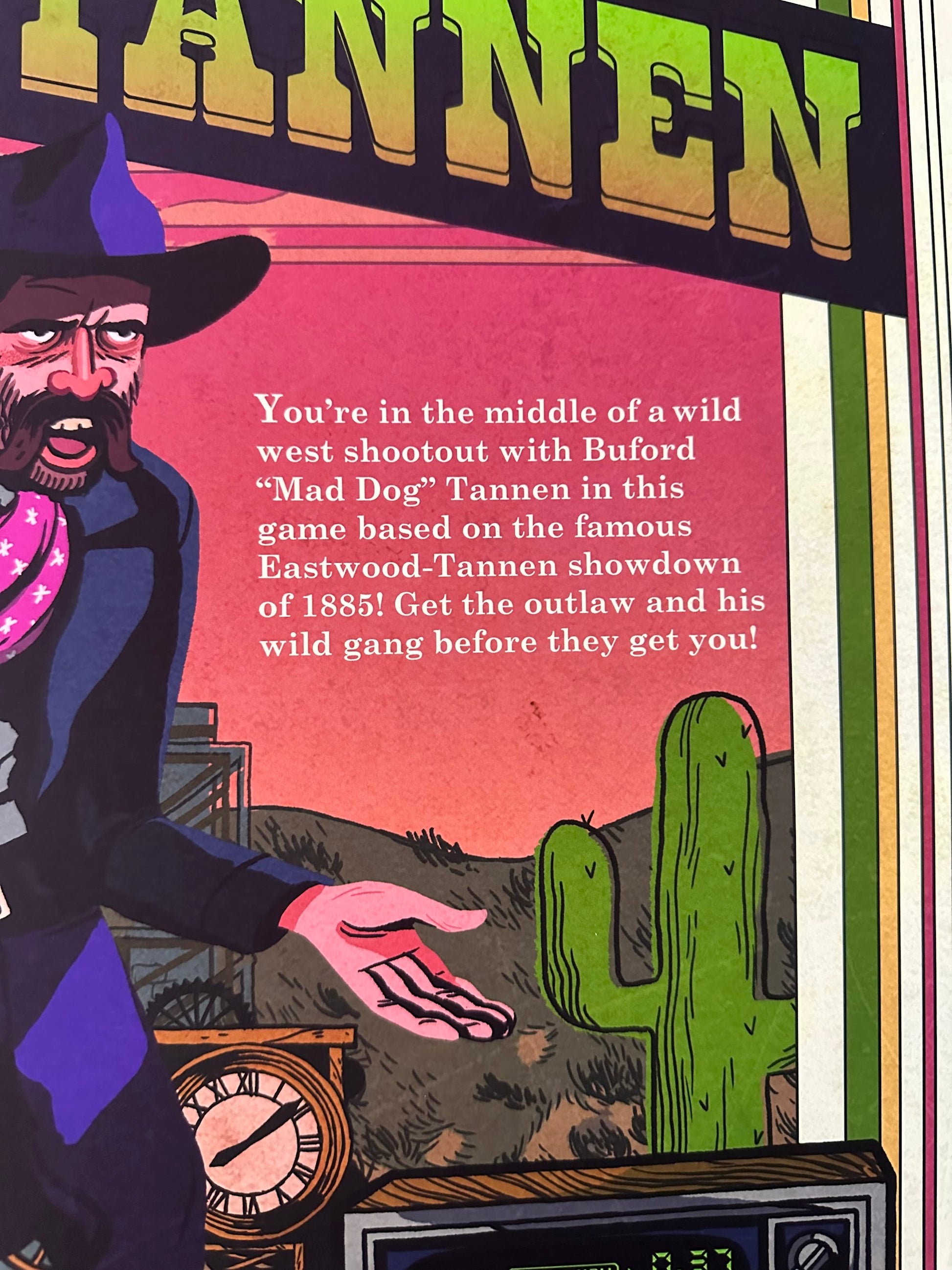 Glen Brogan - BTTF 3 Wild Tannen 16x20 movie poster - detail image 3