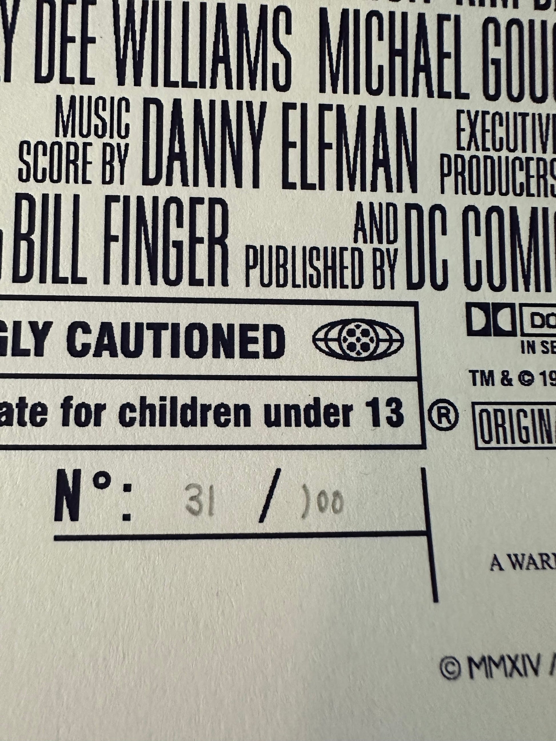 Patrick Connan - Batman 89 24x36 movie poster - detail image 7