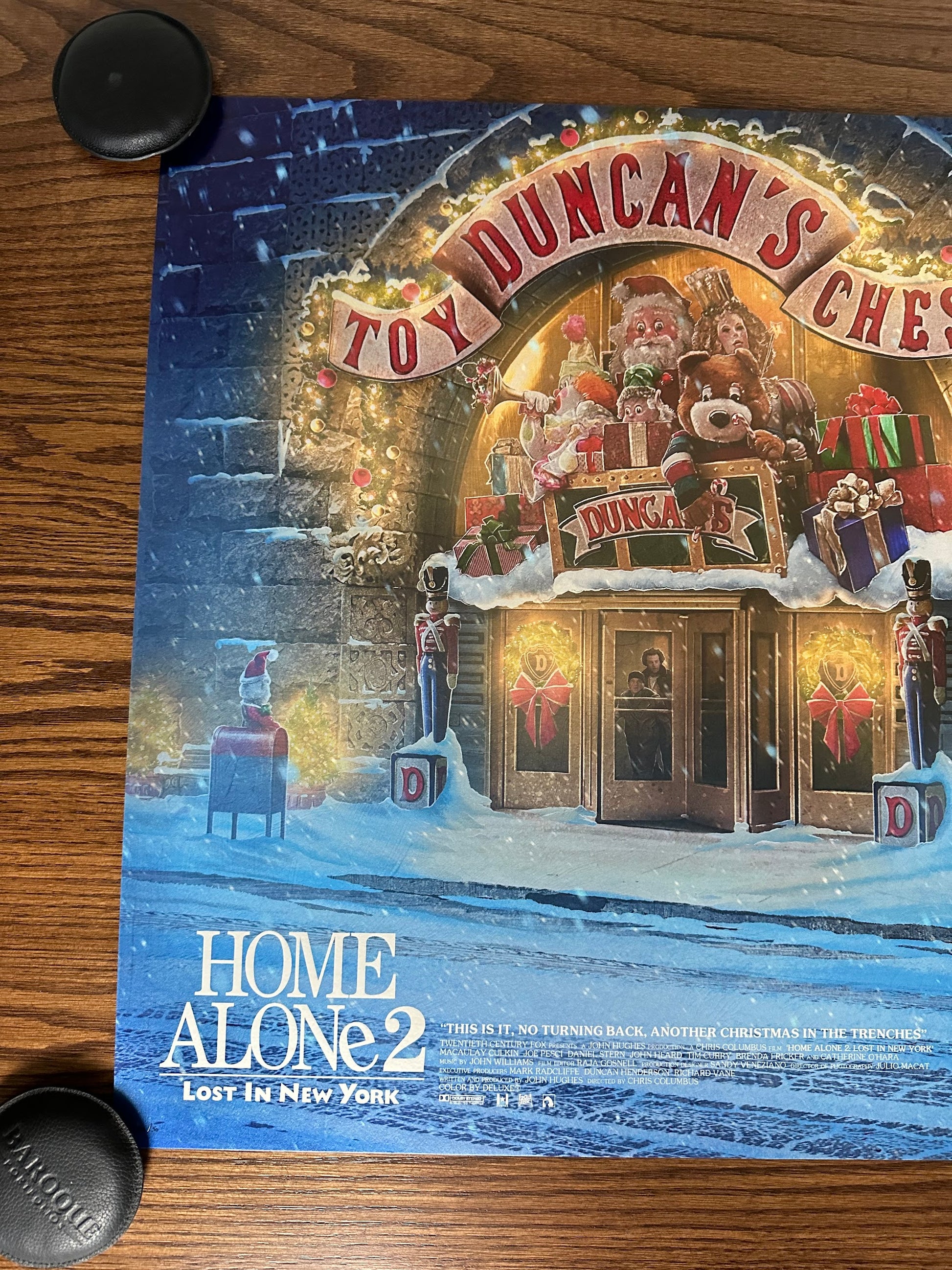 Kevin Wilson - Home Alone 2 Variant 36x24 movie poster - detail image 2