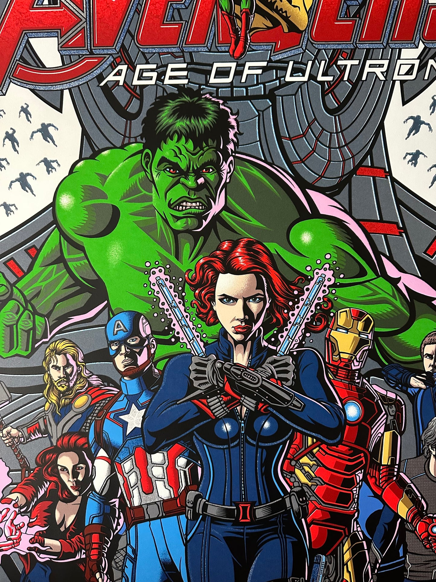 Justin Hampton - Avengers Age of Ultron 24x36 movie poster - detail image 3
