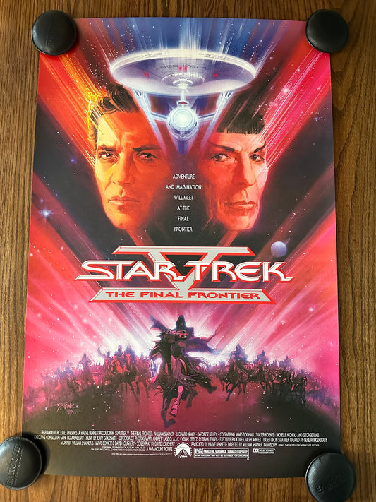 Bob Peak - Star Trek V: The Final Frontier 24x36 movie poster