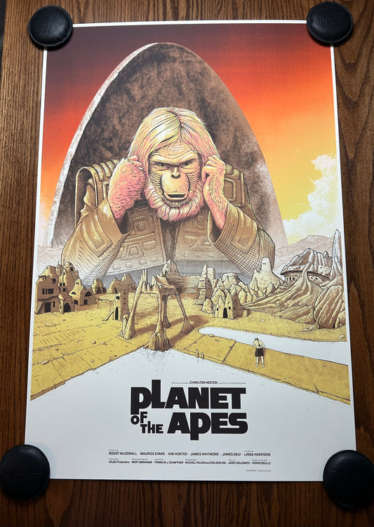 Cristian Eres - Planet of the Apes 24x36 movie poster