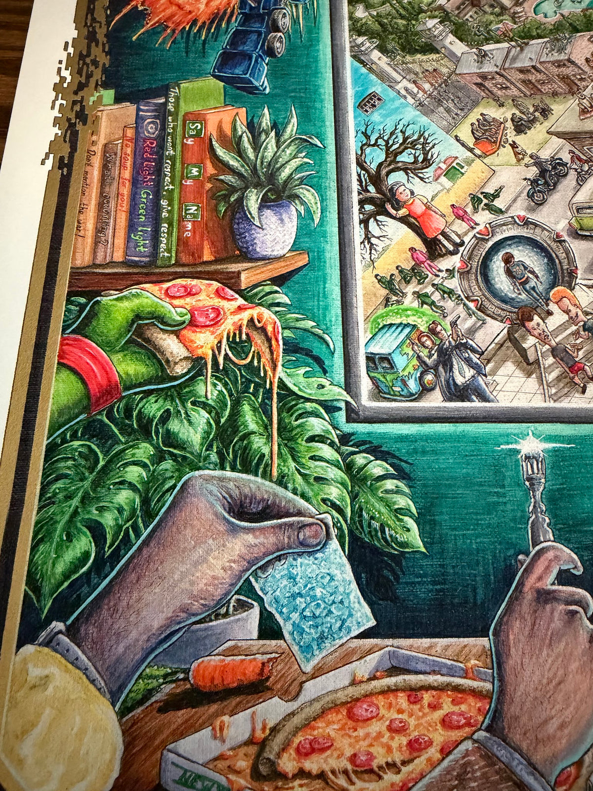 Jeff Murray - The Small Screen - 36x24 - Limited Edition Poster