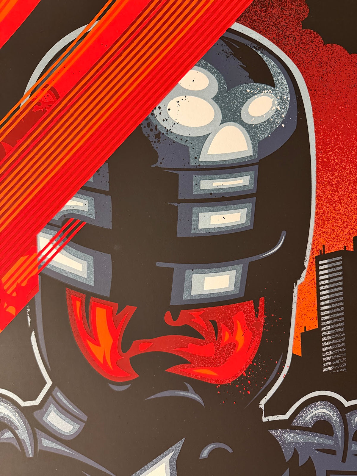 James White - Robocop - 24x36 - Limited Edition Poster