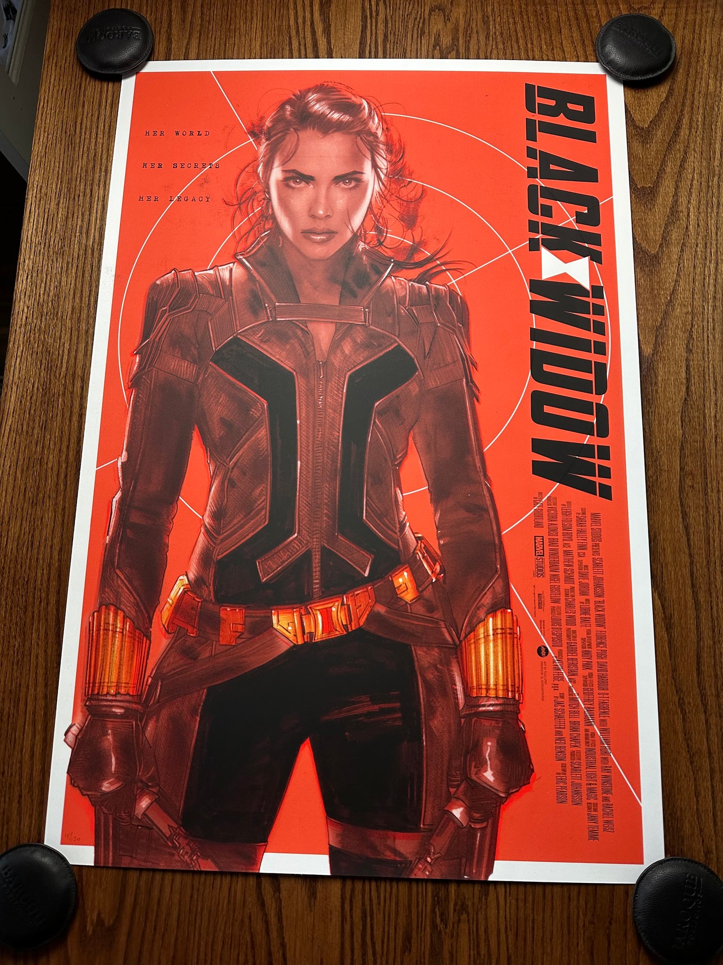 Tula Lotay - Black Widow Variant 24x36 movie poster