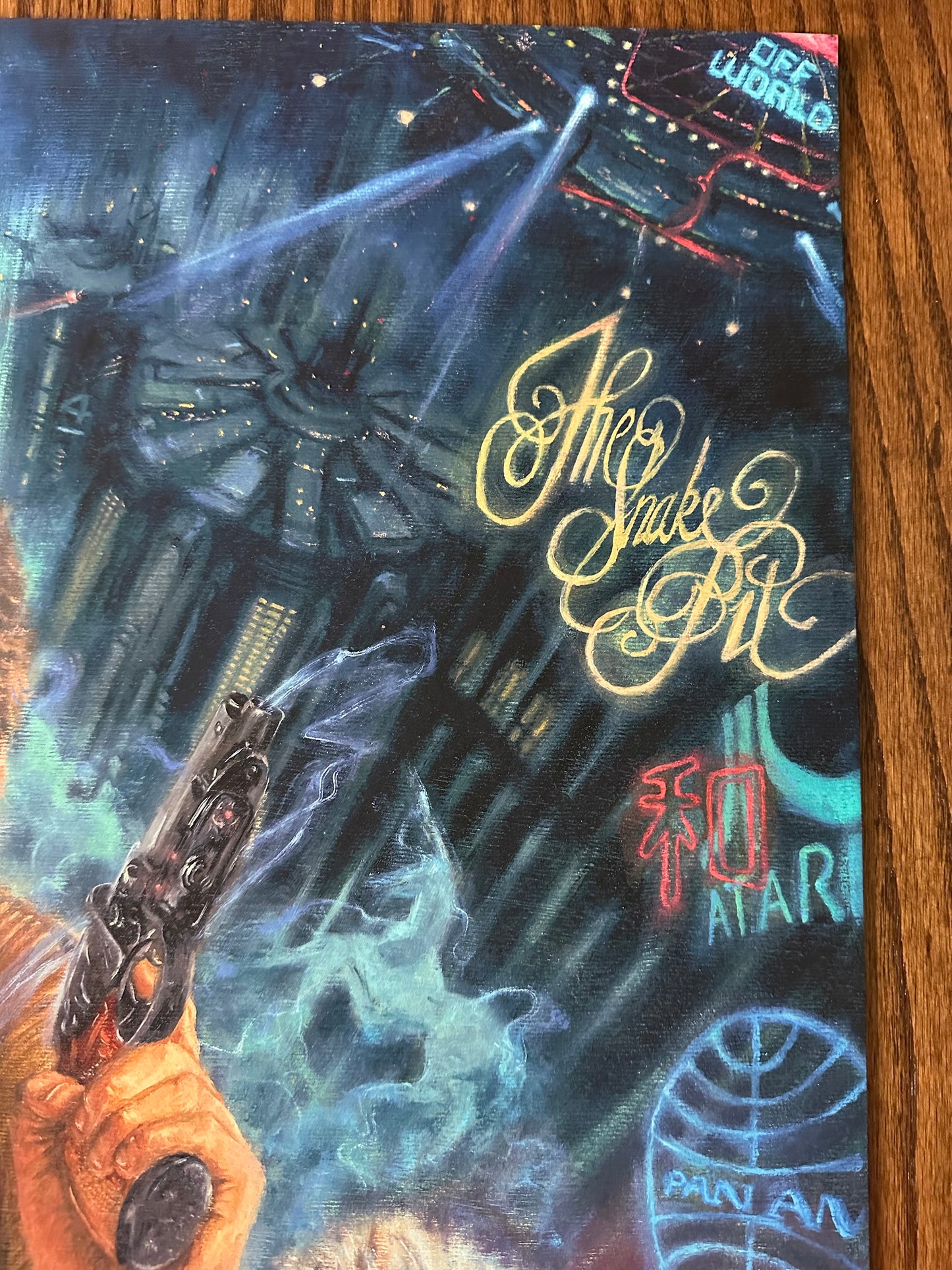 Gustavo Barroni - Blade Runner Art Variant 24x36 movie poster - detail image 4