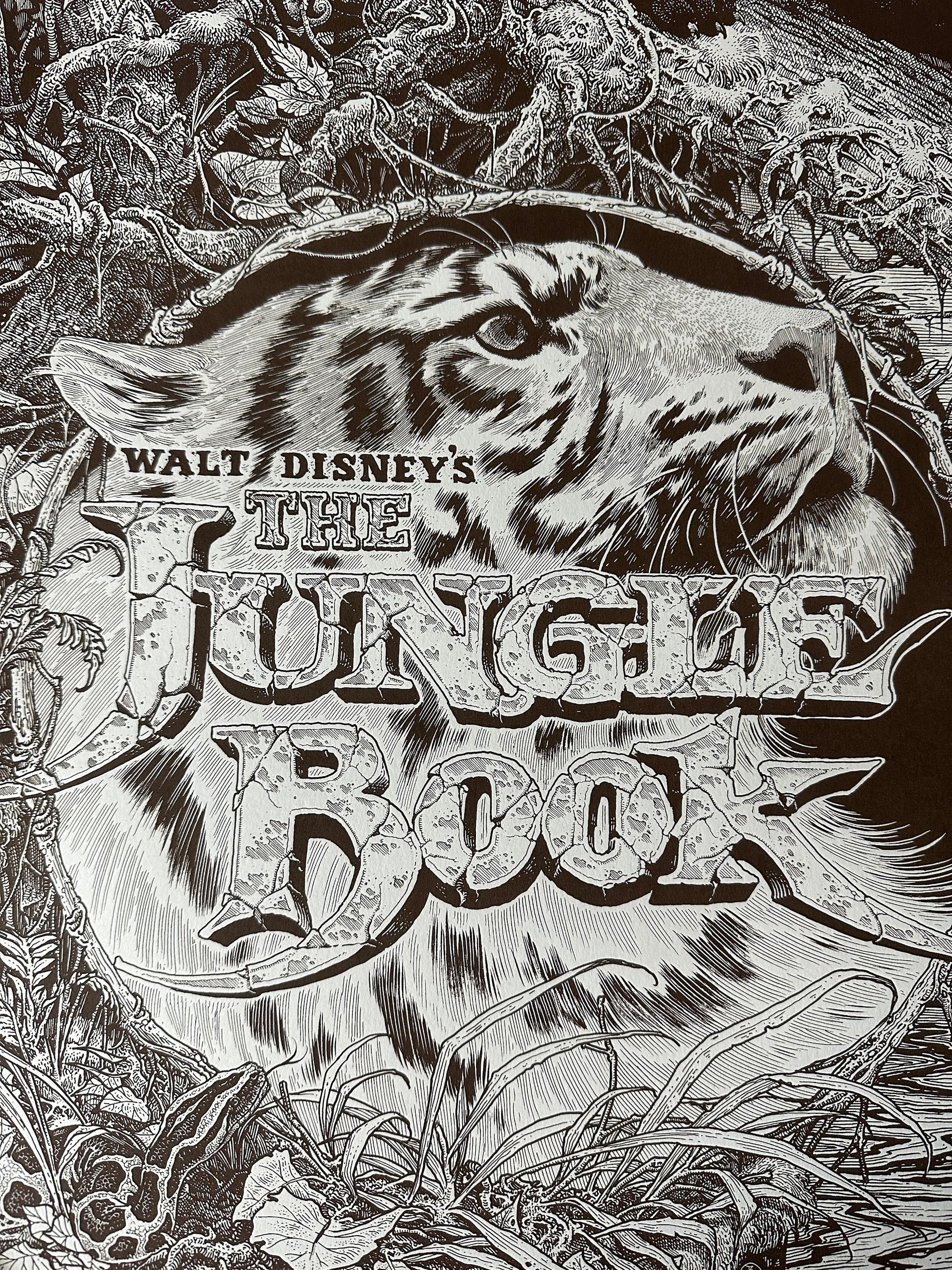 Brandon Holt - The Jungle Book 24x30 movie poster - detail image 2