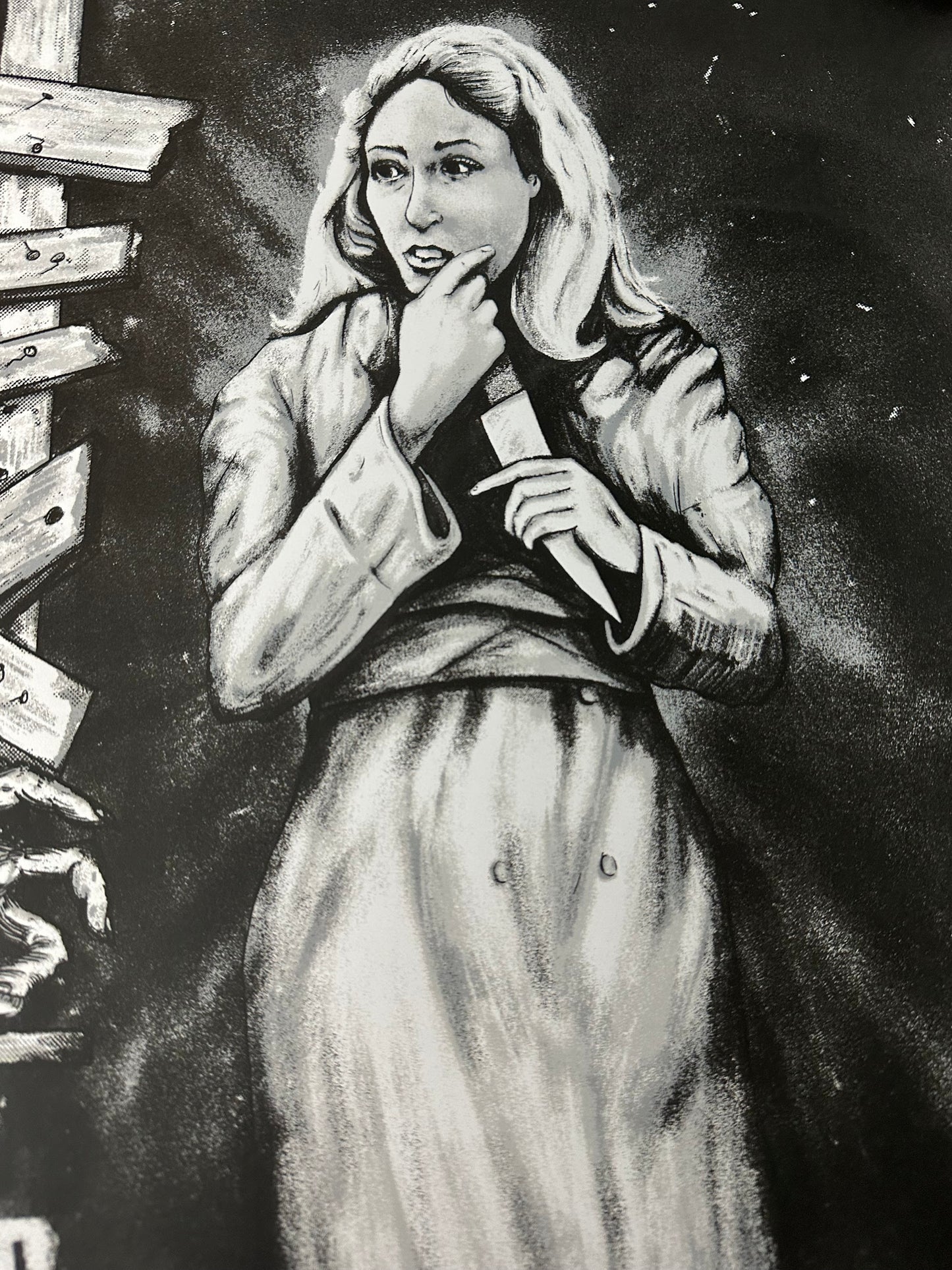 Zeb Love - Night of the Living Dead 24x18 movie poster - detail image 5