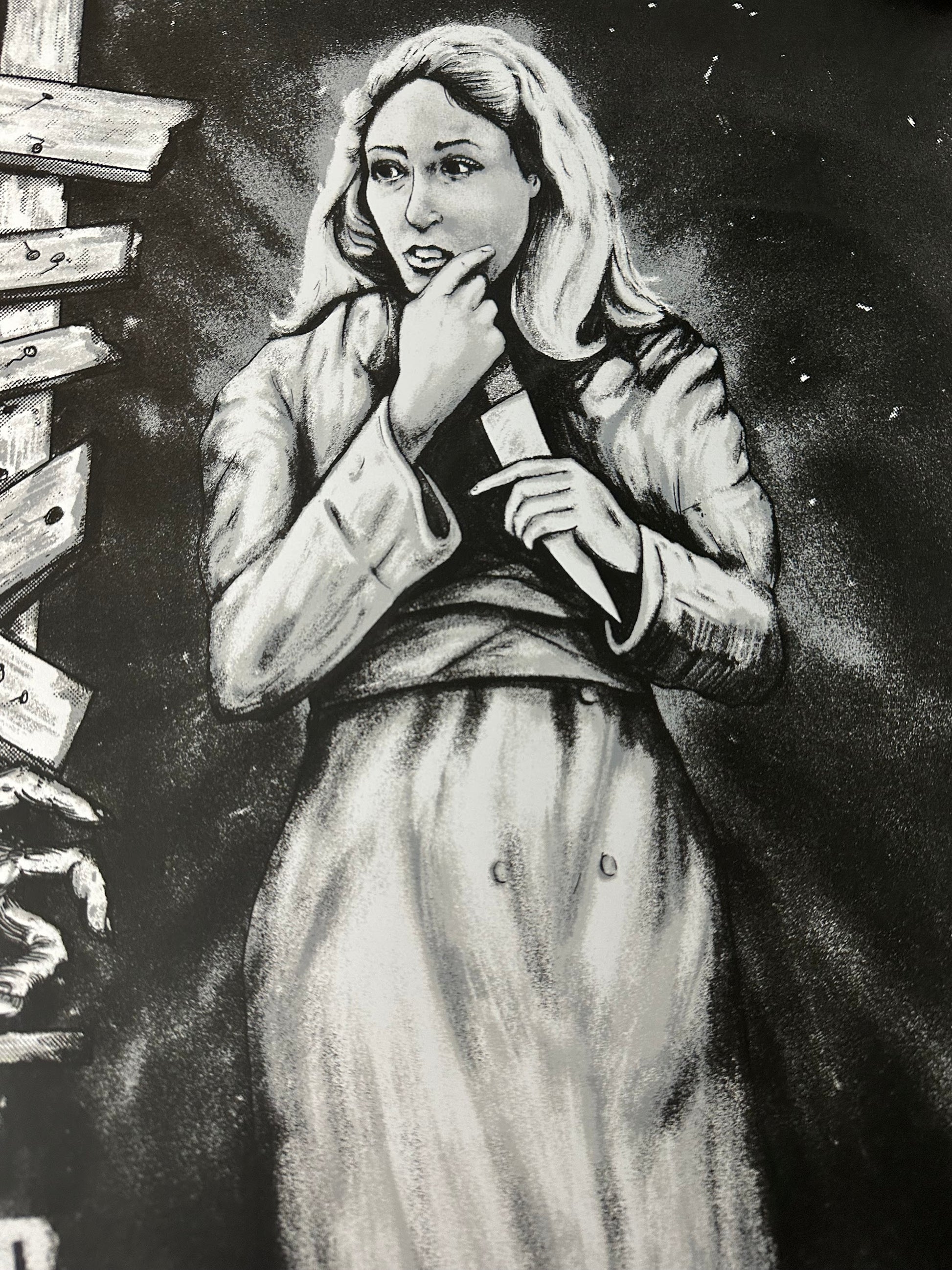 Zeb Love - Night of the Living Dead 24x18 movie poster - detail image 5