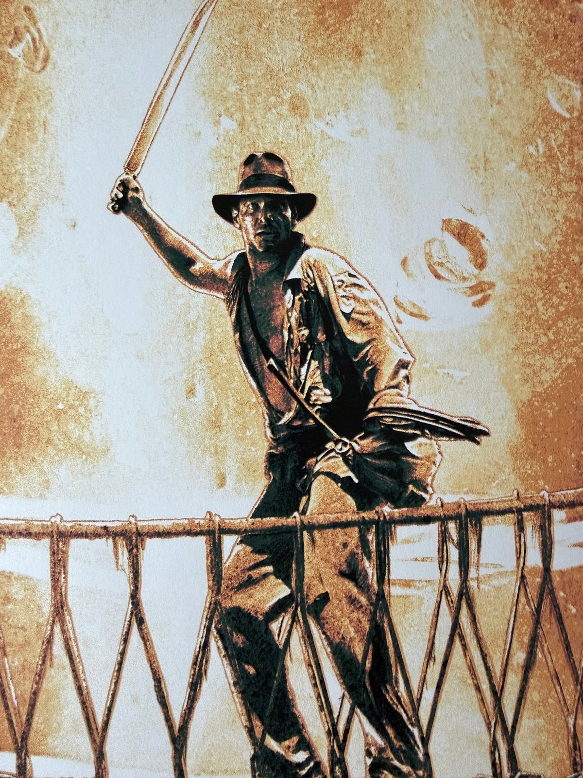 Kevin Wilson - Indiana Jones Temple of Doom Variant - 24x36 - Limited Edition Poster
