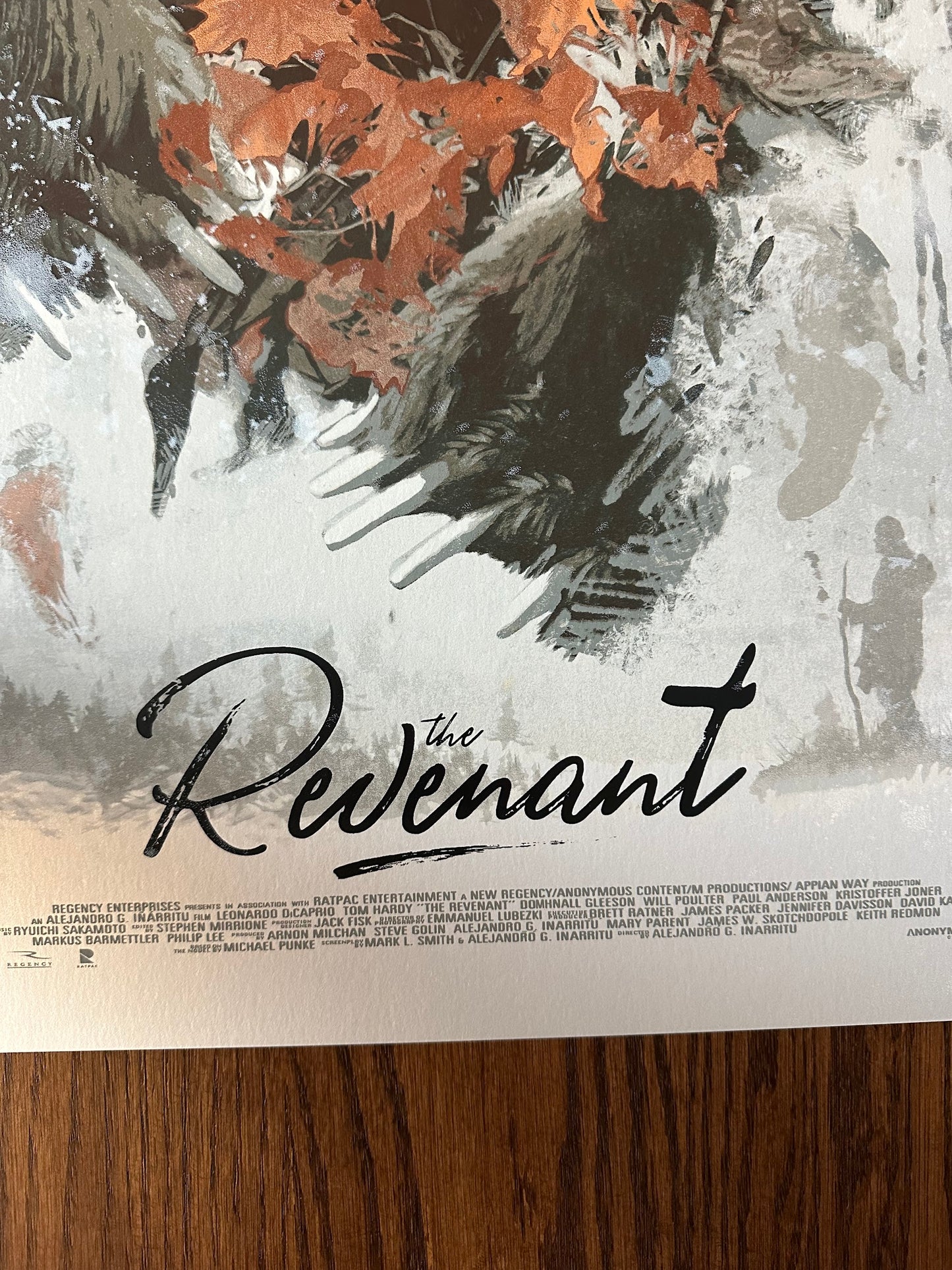 AJ Frena - The Revenant 24x36 movie poster - detail image 6