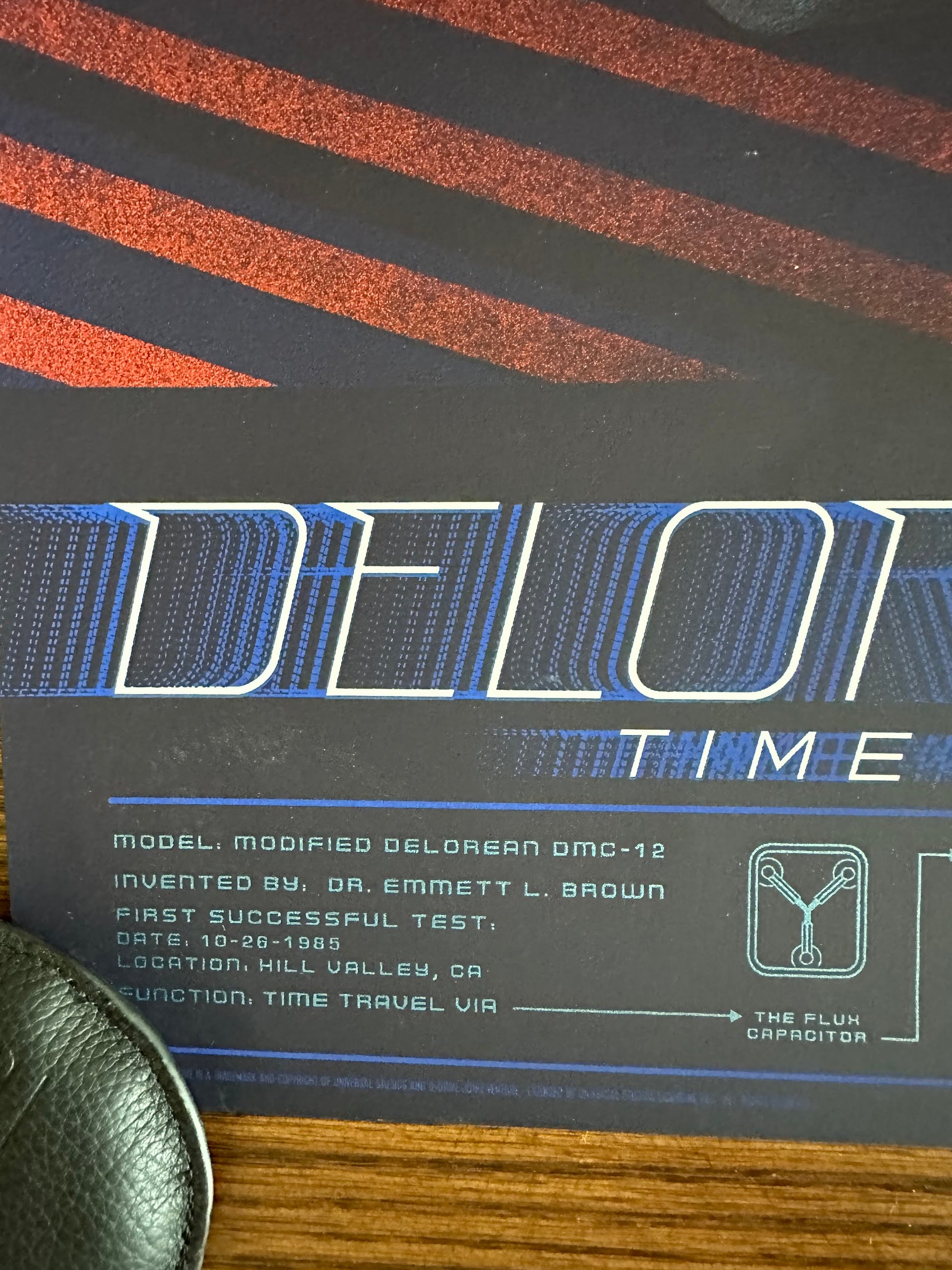 Kevin Tong - Back to the Future 36x24 movie poster - detail image 7