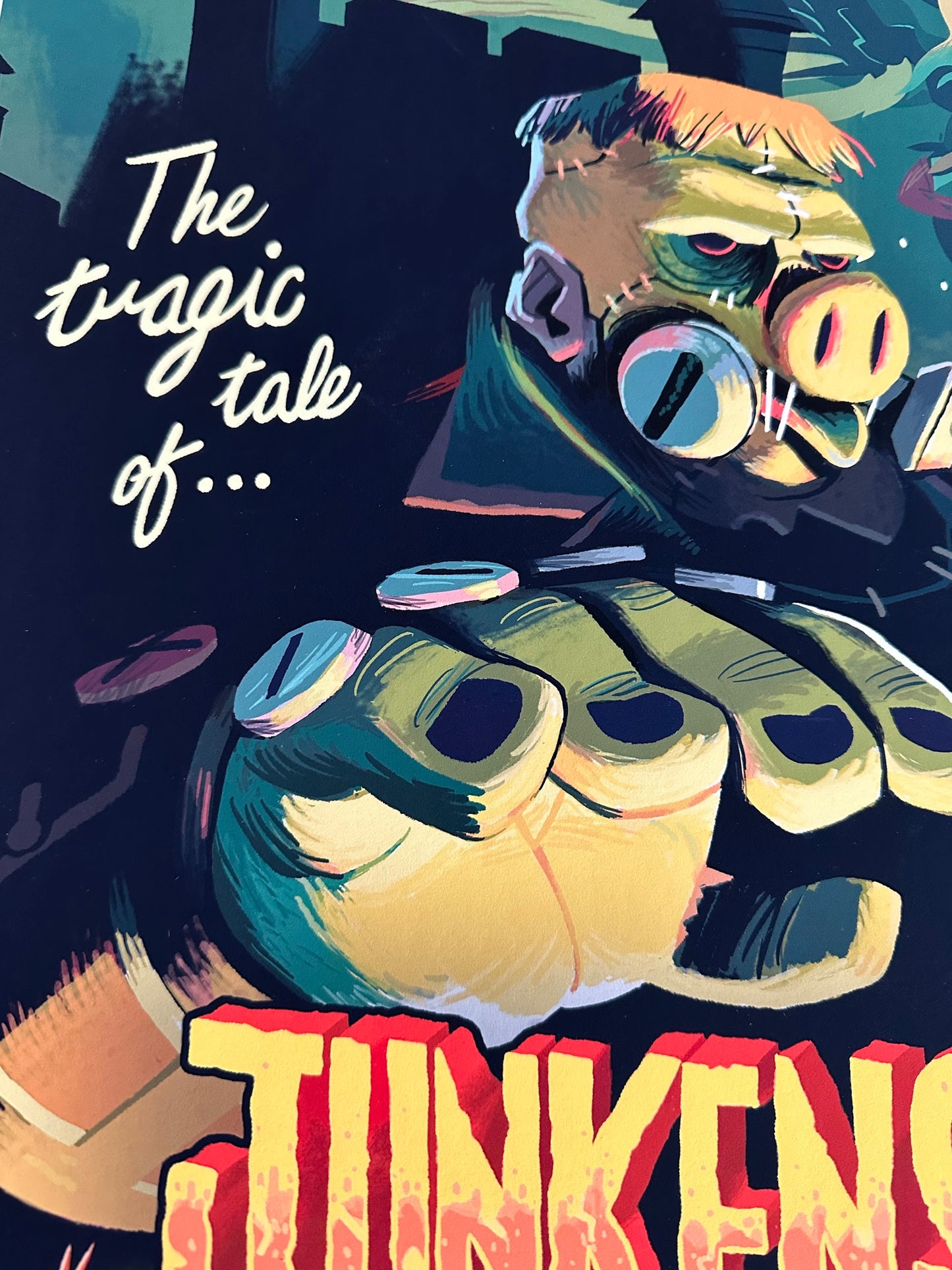 Glen Brogan - Junkenstein 16x24 movie poster - detail image 4