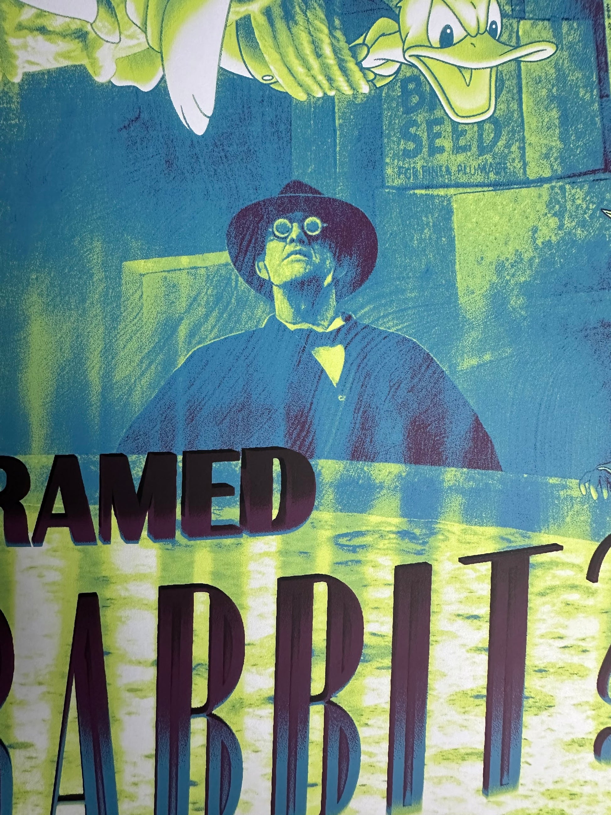 Kevin Wilson - Who Framed Roger Rabbit 24x36 movie poster - detail image 4