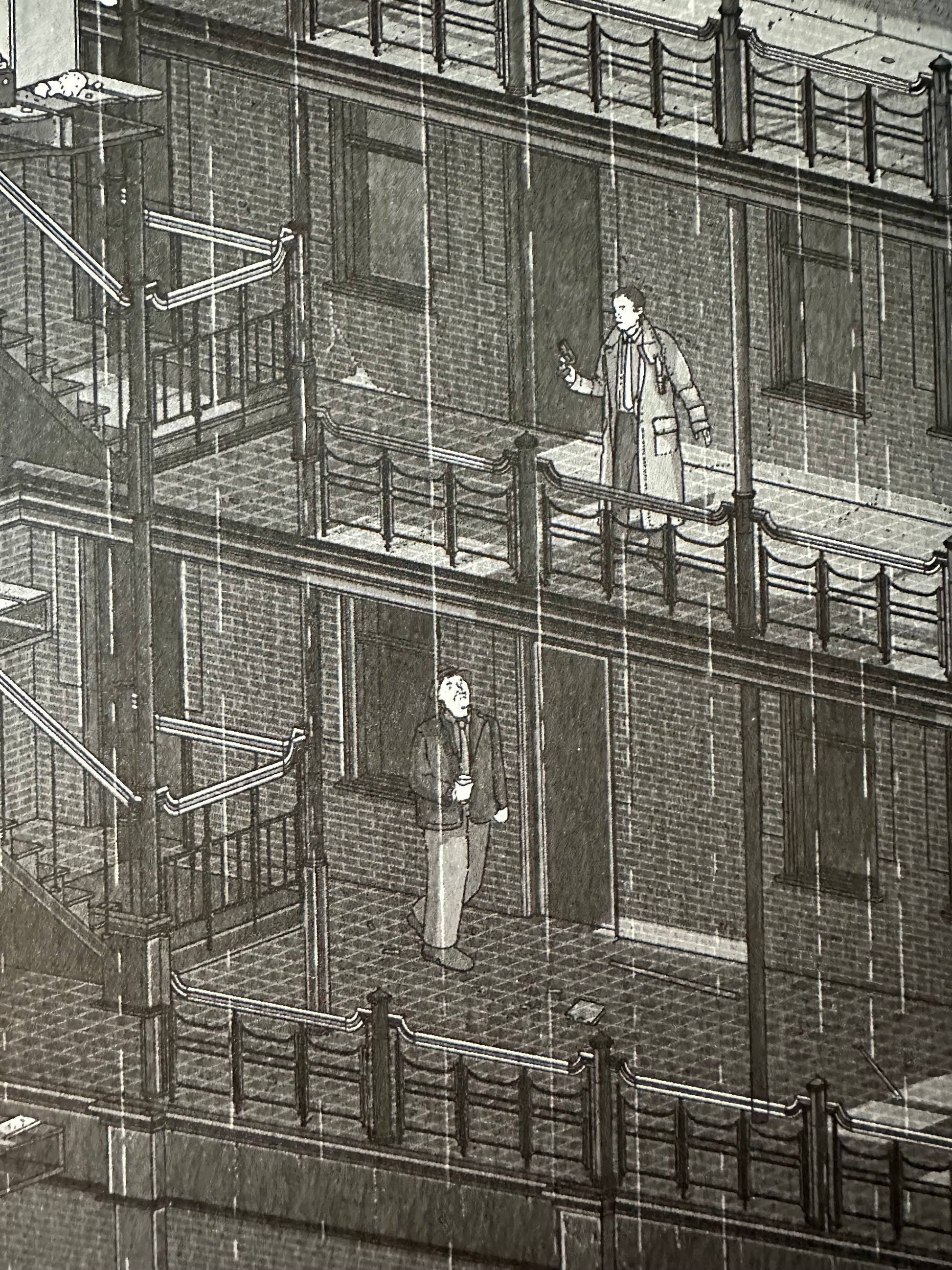 Doug John Miller - Blade Runner B&W Variant 24x36 movie poster - detail image 5