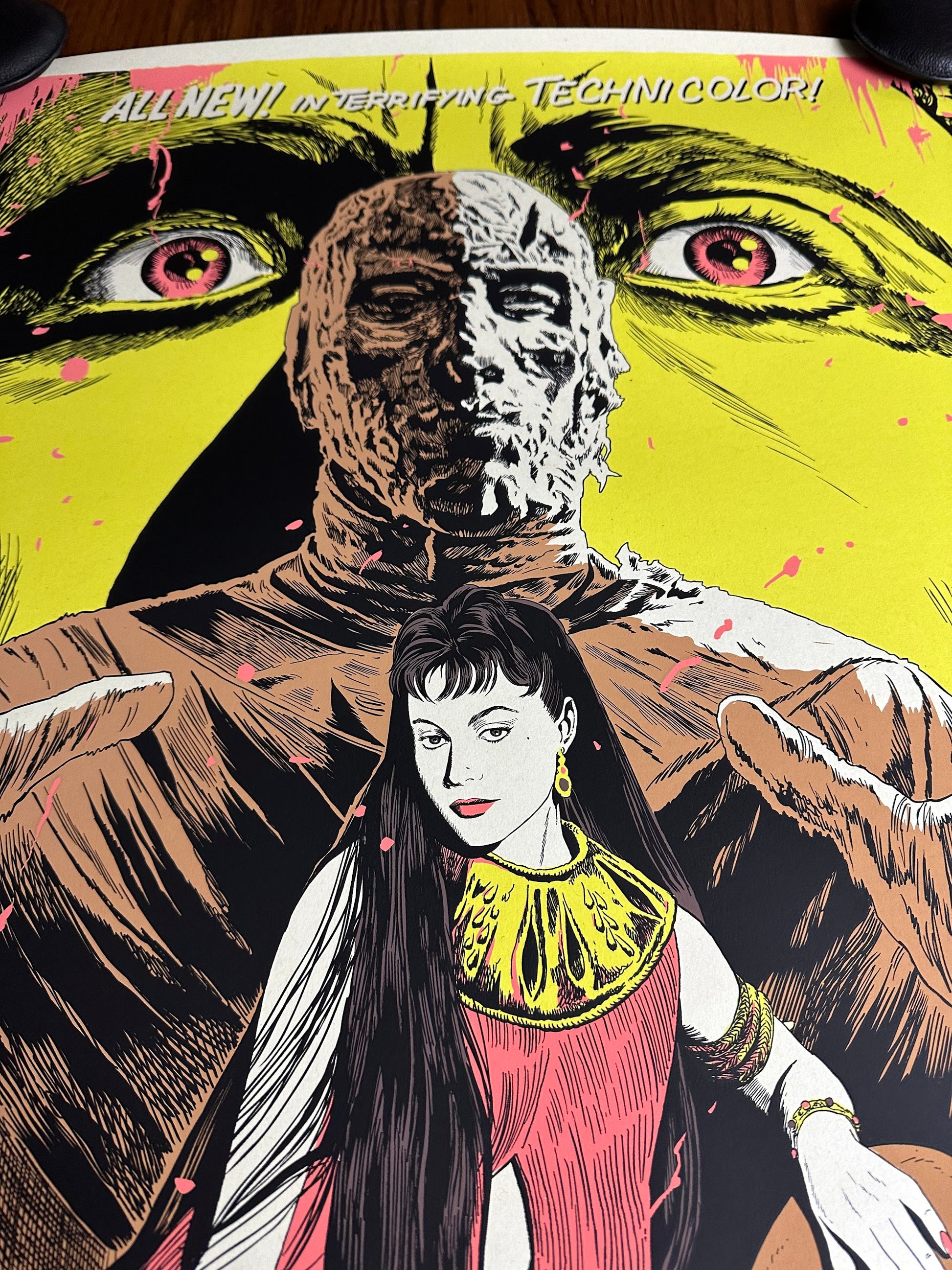 Francesco Francavilla - The Mummy Variant 24x36 movie poster - detail image 3