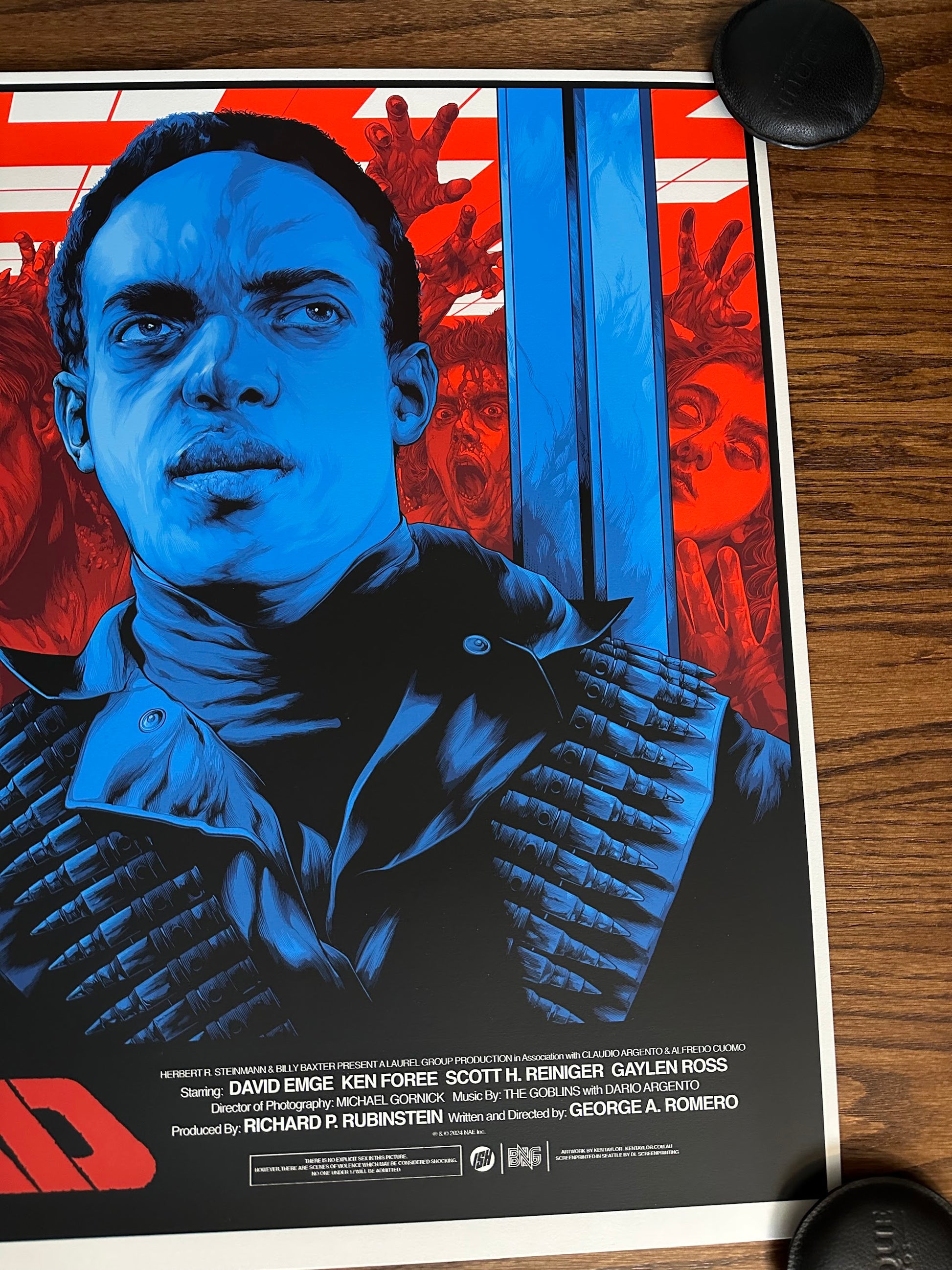 Ken Taylor - Dawn of Dead 36x24 movie poster - detail image 5
