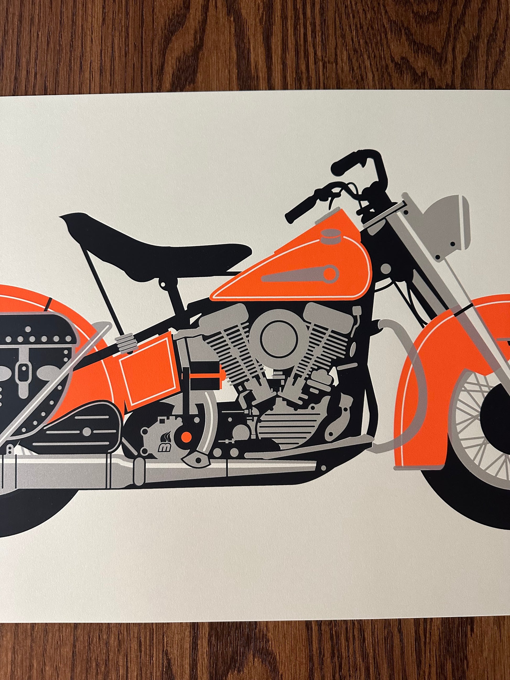 DKNG - Motorcycle 24x14 movie poster - detail image 3