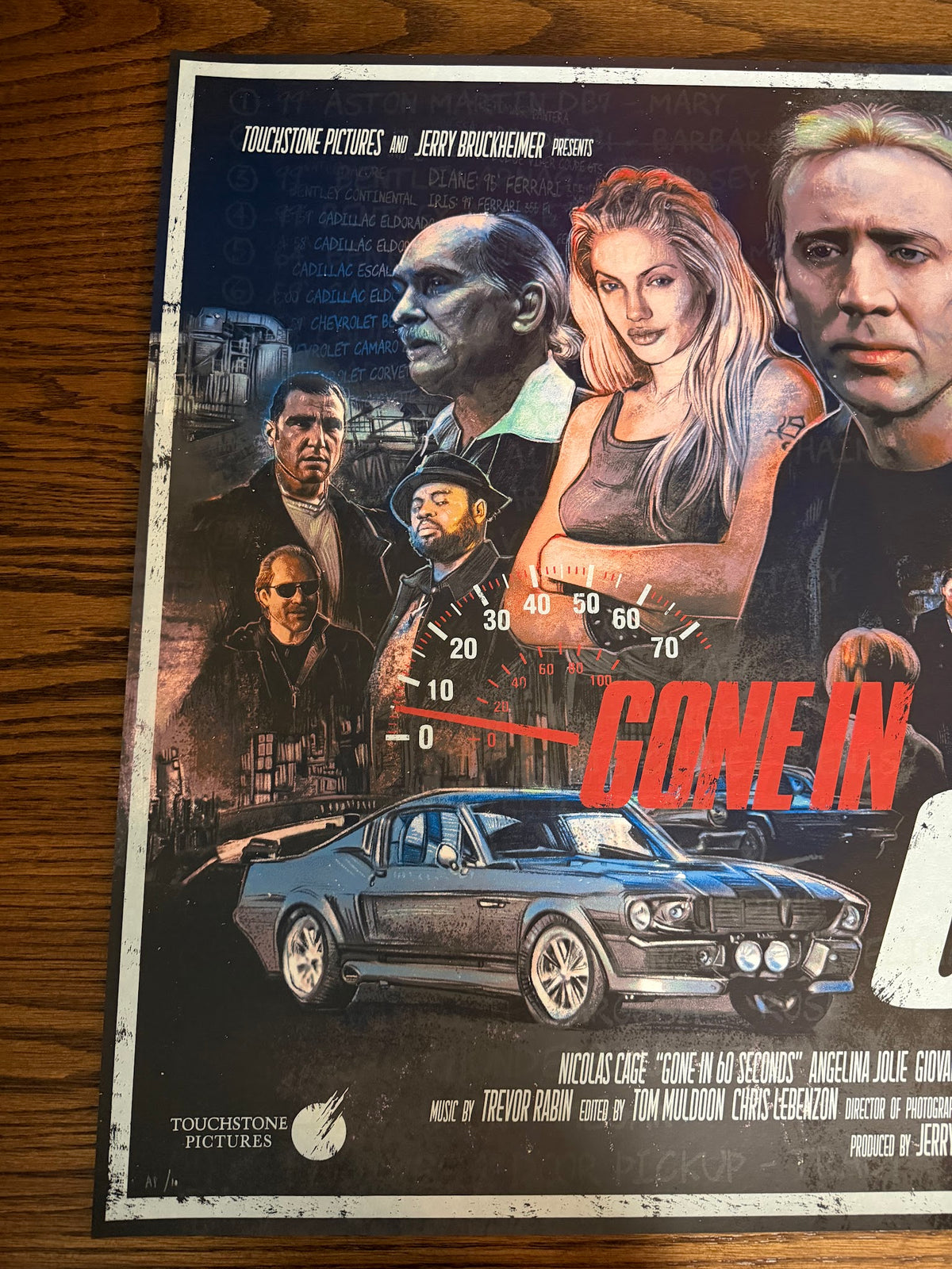 Vlad Rodriguez - Gone in 60 Seconds - 36x24 - Limited Edition Poster