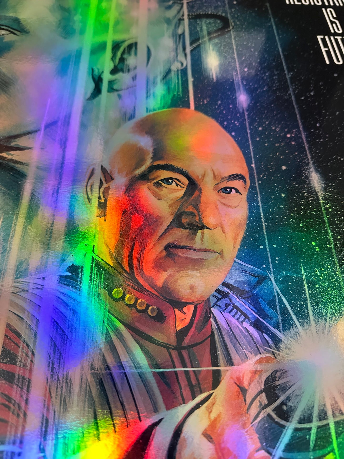Paul Mann - Star Trek First Contact Foil Variant 24x36 movie poster - detail image 2