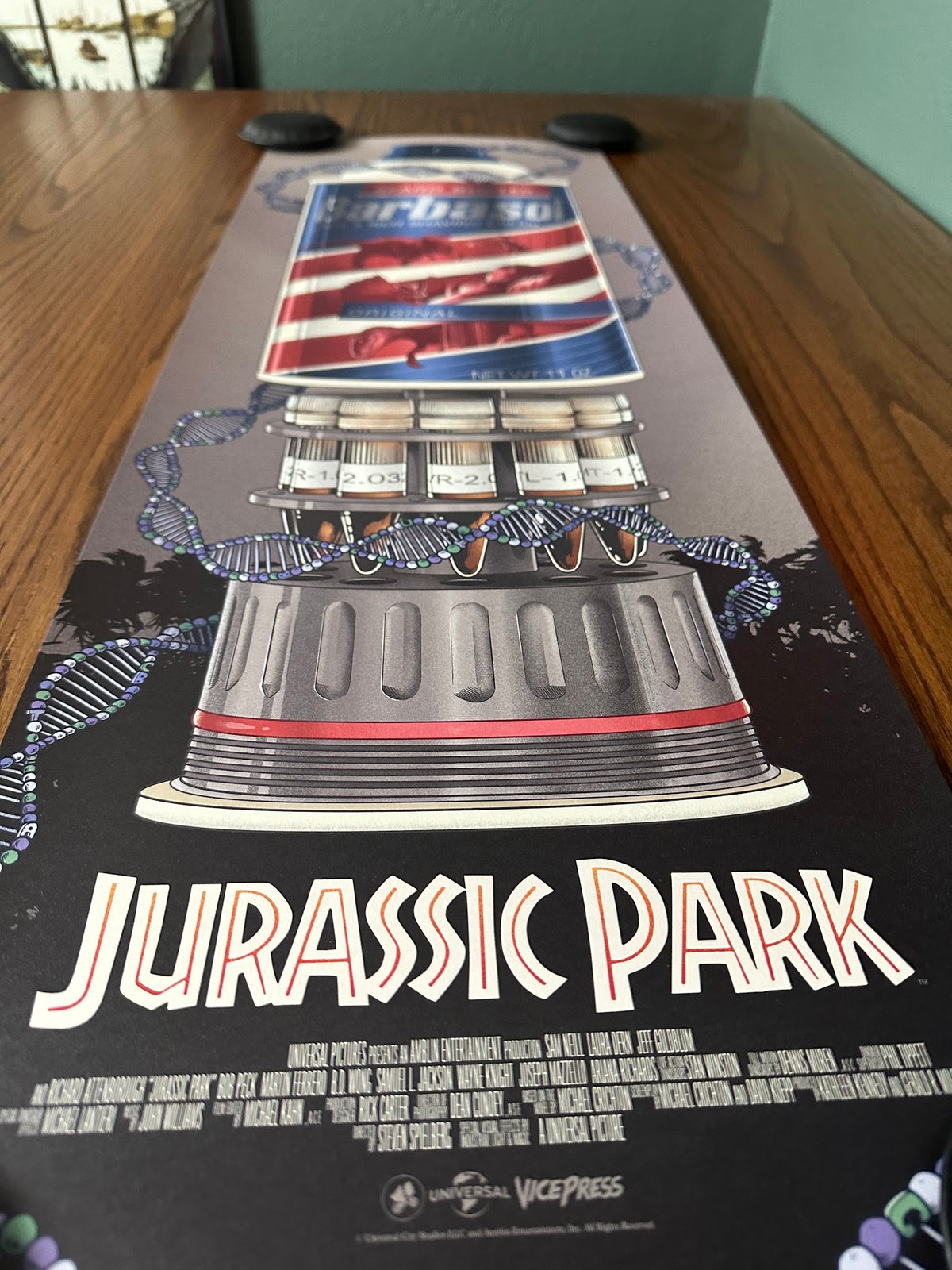 Mark Bell - Jurassic Park Variant - 12x36 - Limited Edition Poster