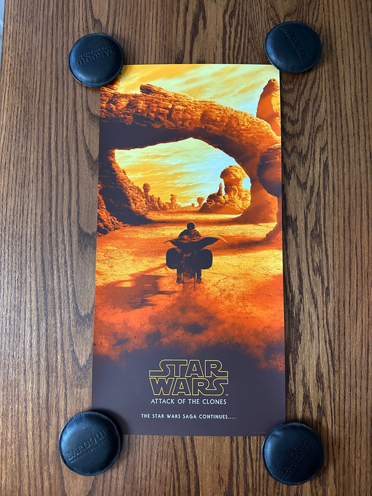 Florey - Star Wars Attack of the Clones 12x24 movie poster