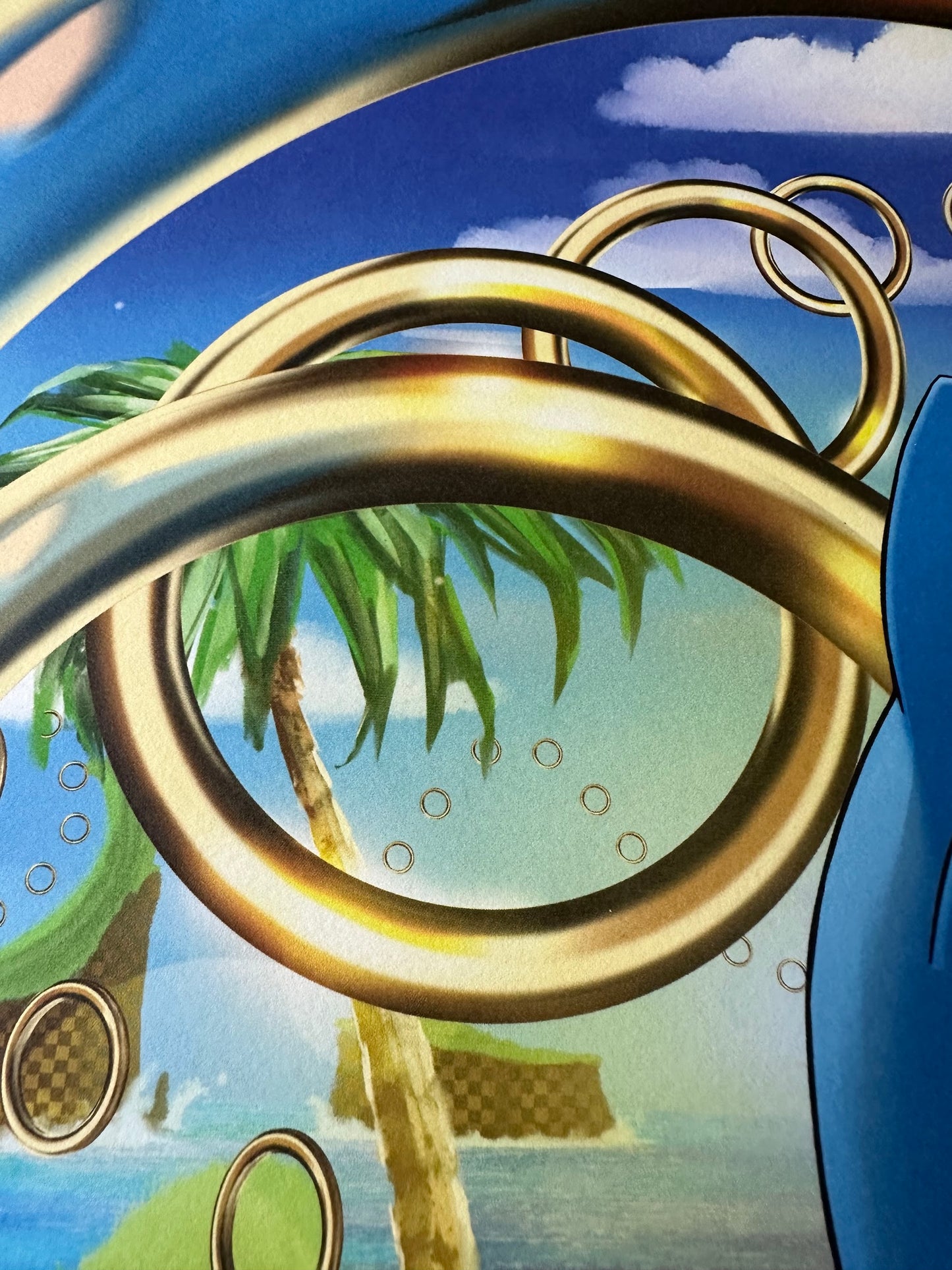 Andy Fairhurst - Sonic the Hedgehog 12x16 art print - detail image 2