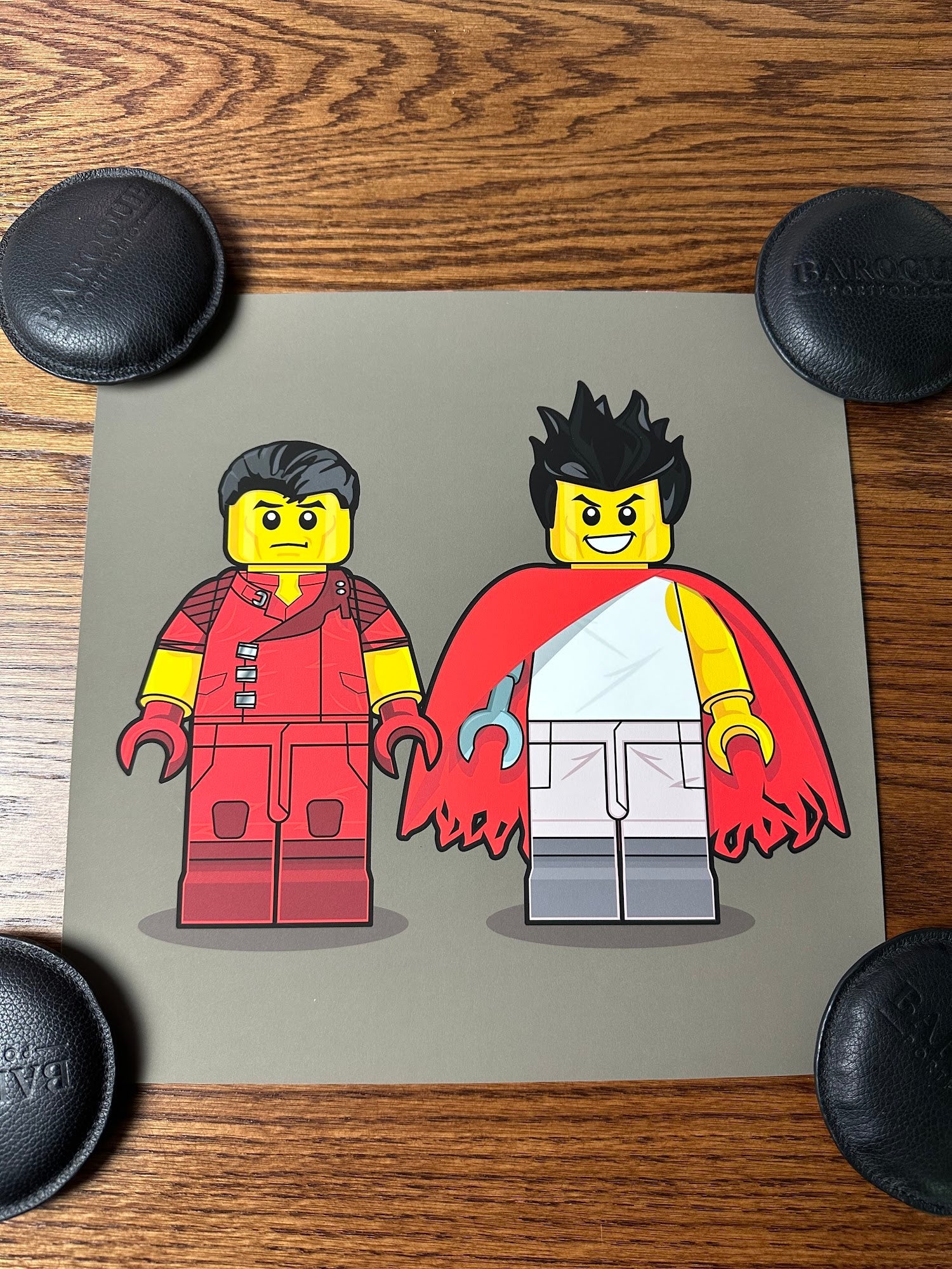 Dan Shearn - Lego Akira 12x12 art print