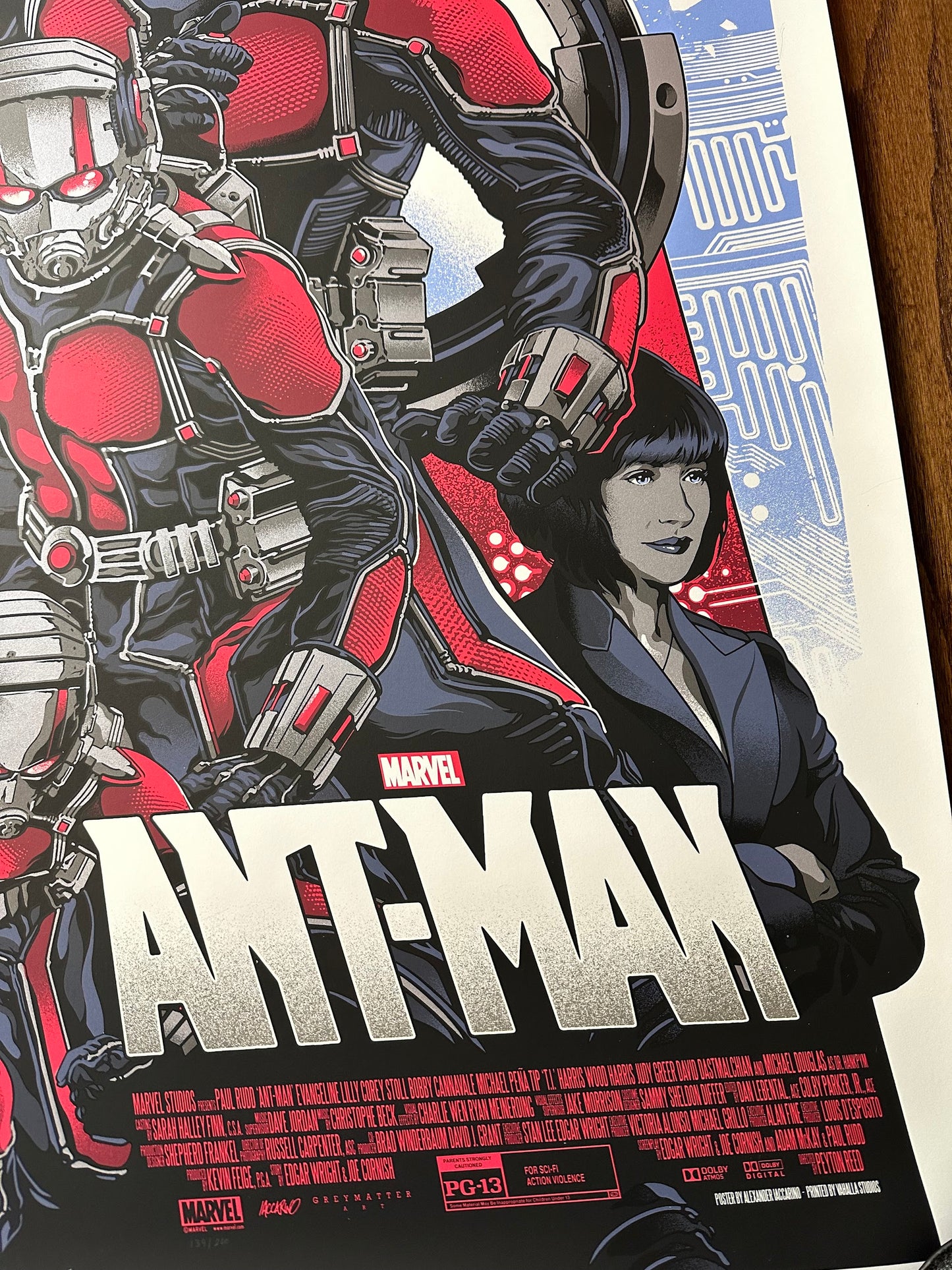 Alexander Iaccarino - Ant-Man 24x36 movie poster - detail image 4