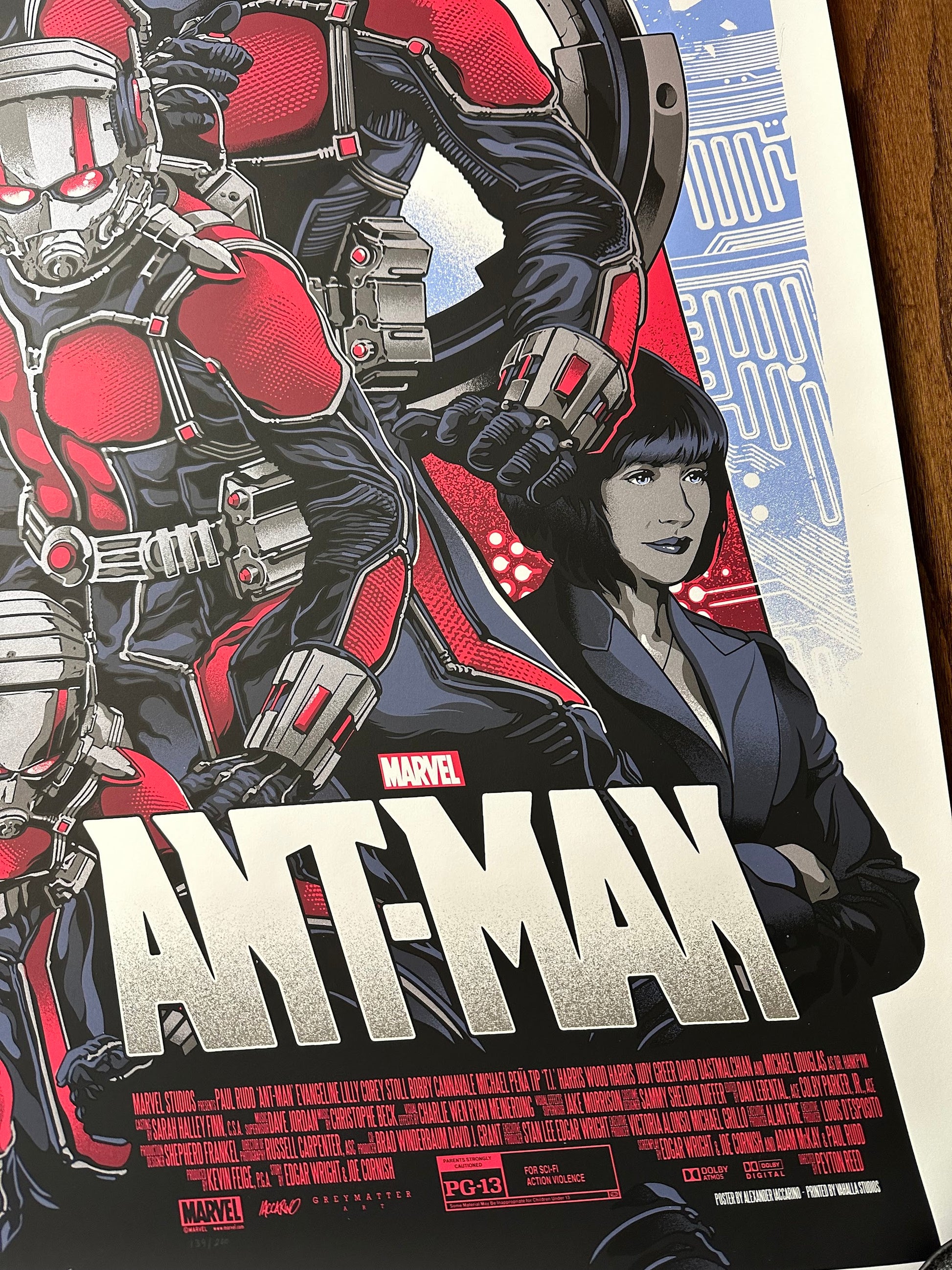 Alexander Iaccarino - Ant-Man 24x36 movie poster - detail image 4
