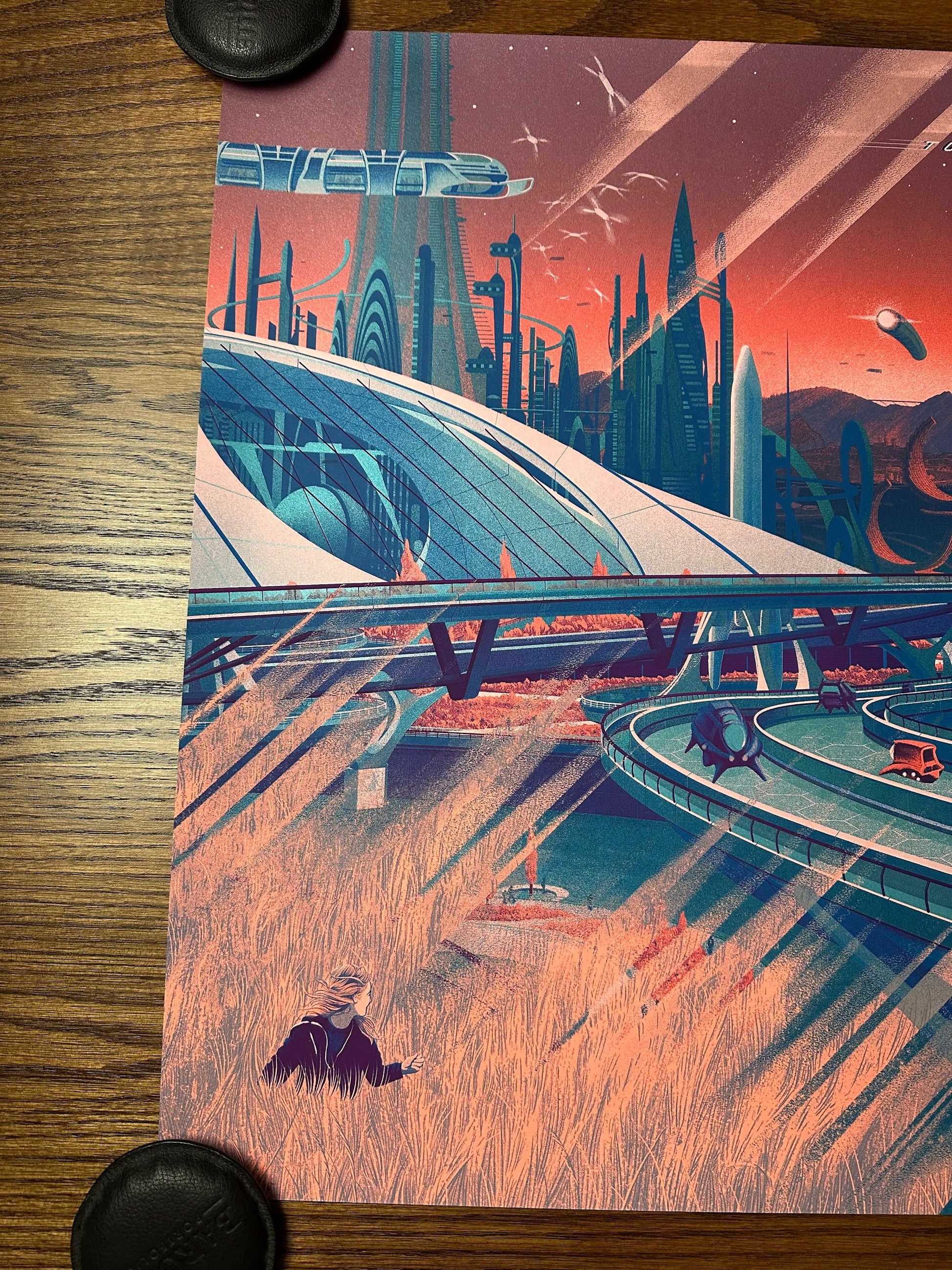 Kevin Tong - Disney's Tomorrowland 36x24 movie poster - detail image 2