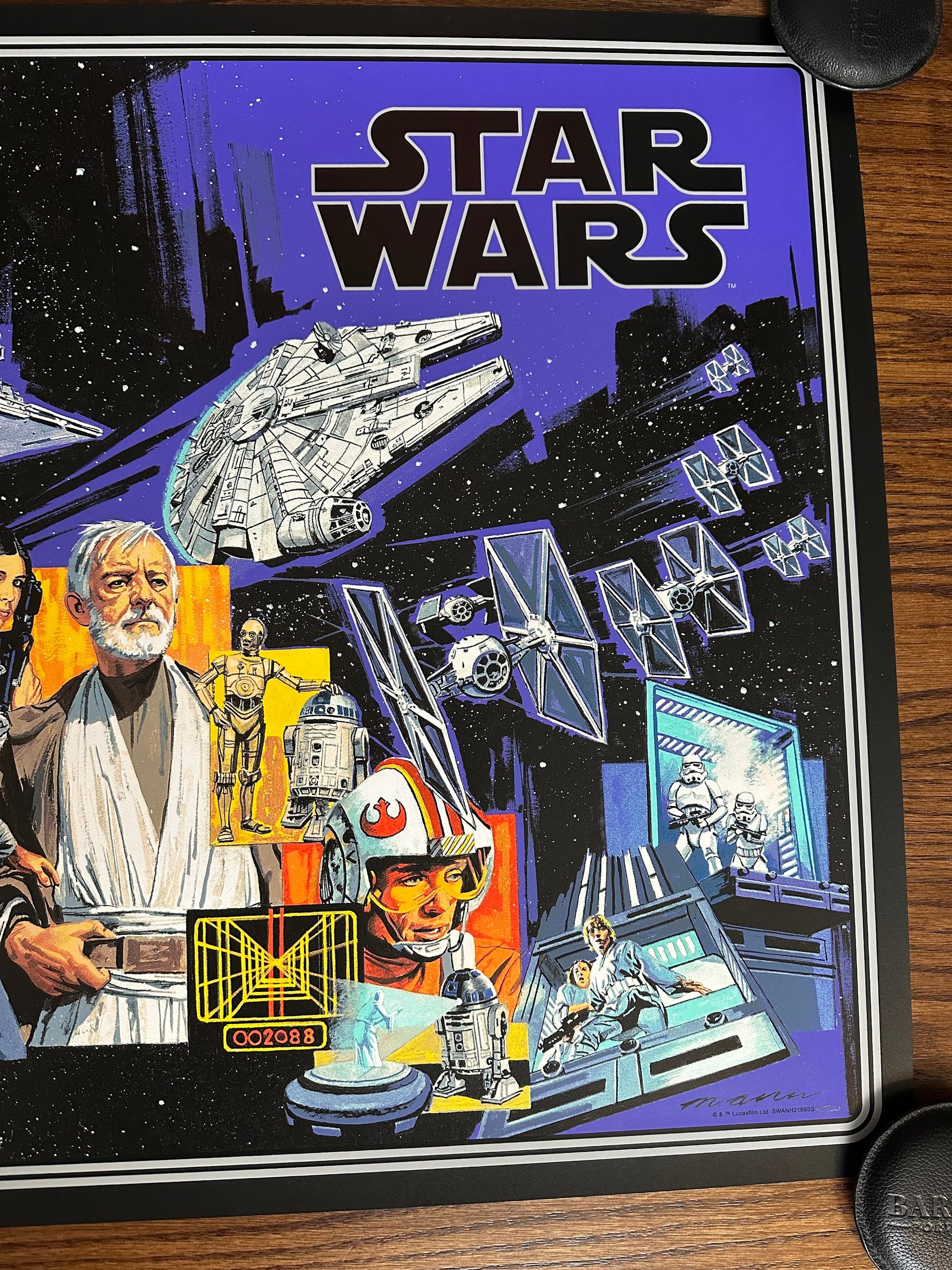 Paul Mann - Star Wars 36x24 movie poster - detail image 4