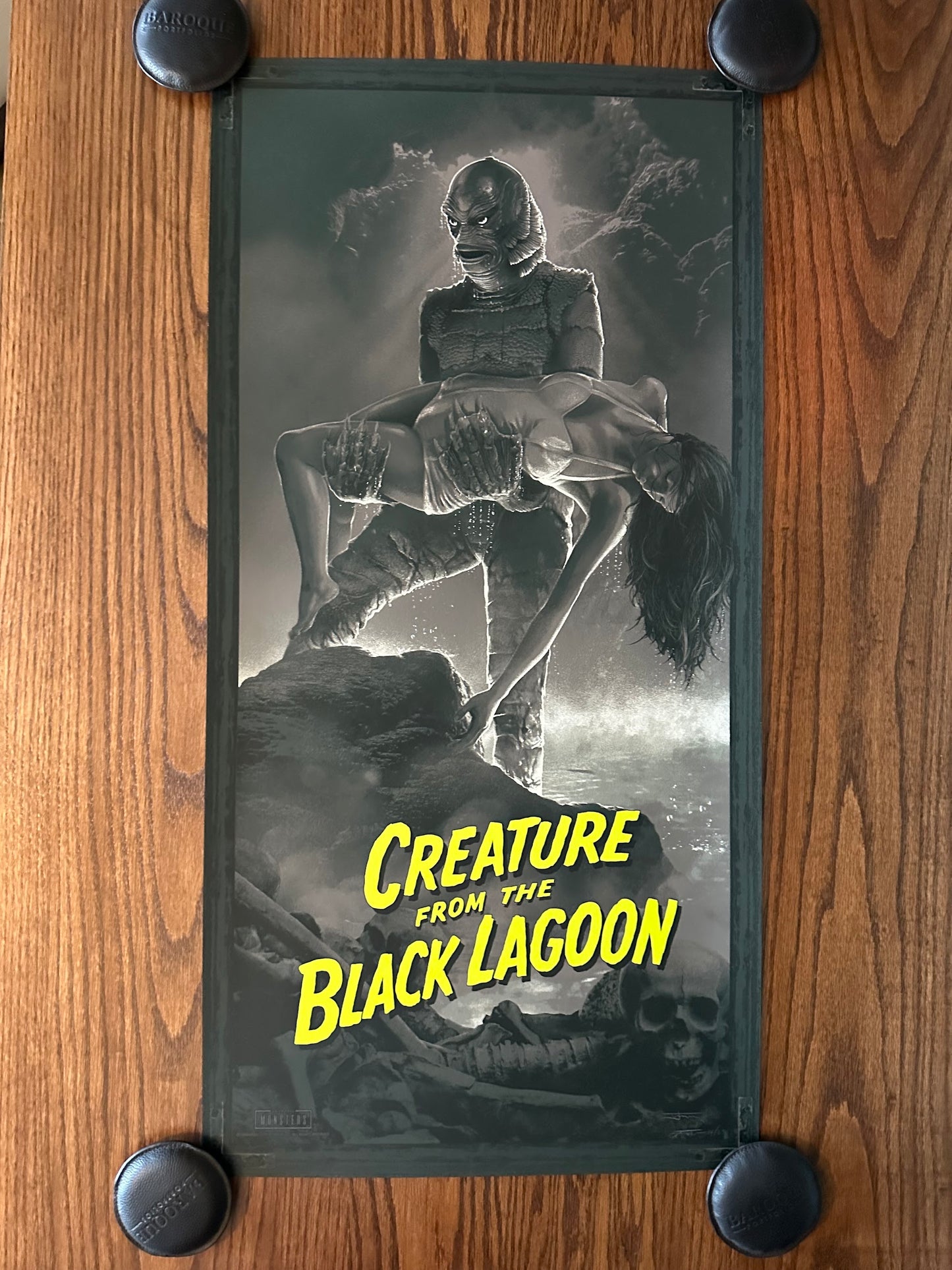 Juan Ramos - Creature from the Black Lagoon Variant 18x36 movie poster
