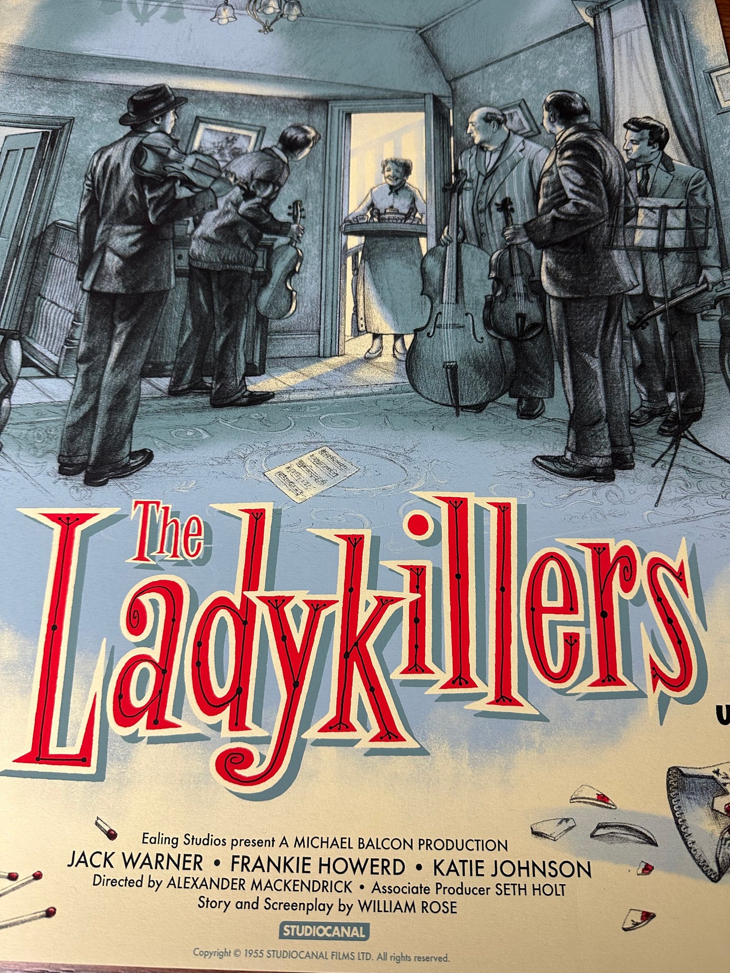 Jonathan Burton - The Ladykillers 18x24 movie poster - detail image 4