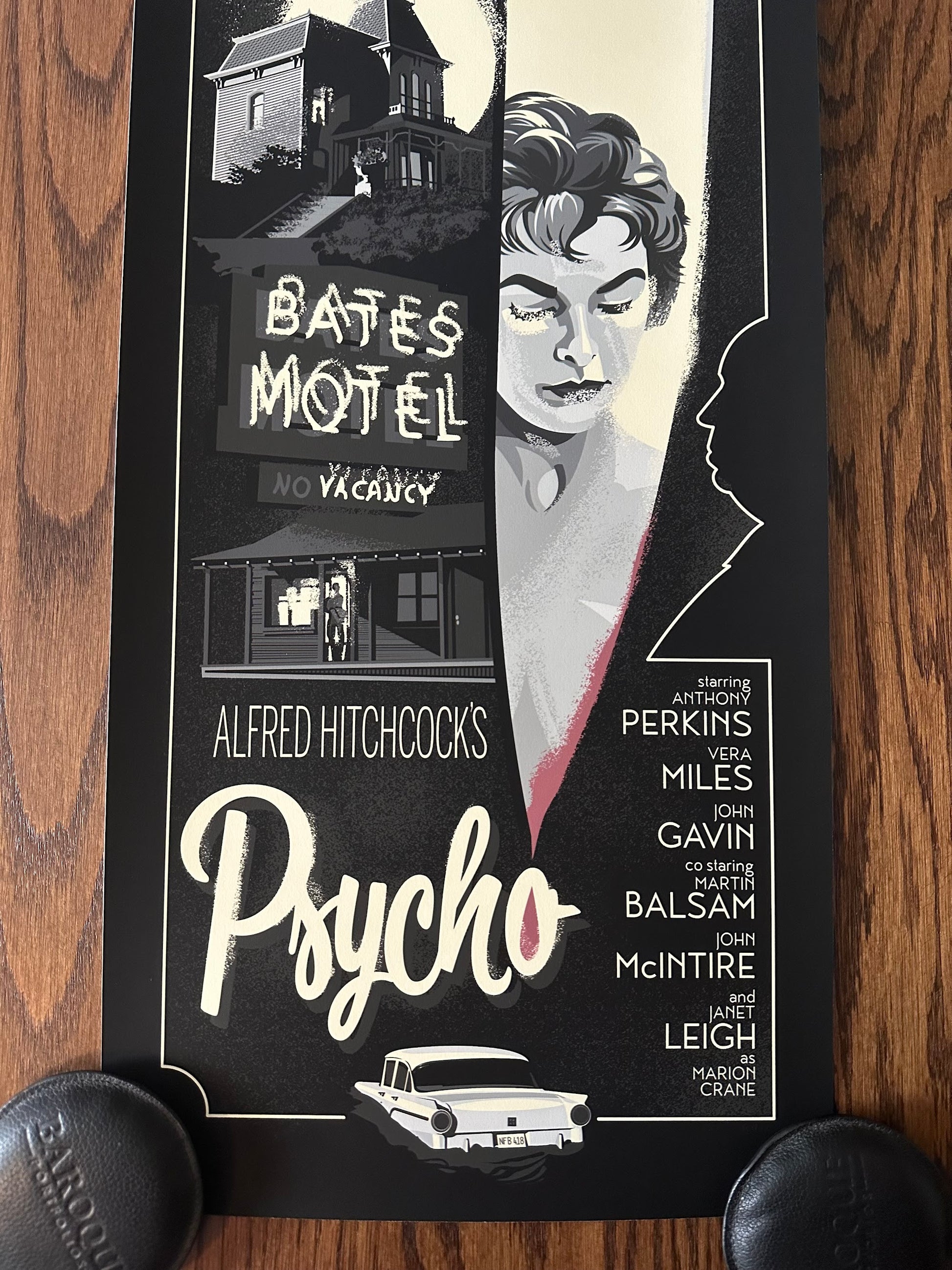 Danny Haas - Psycho 12x36 movie poster - detail image 4