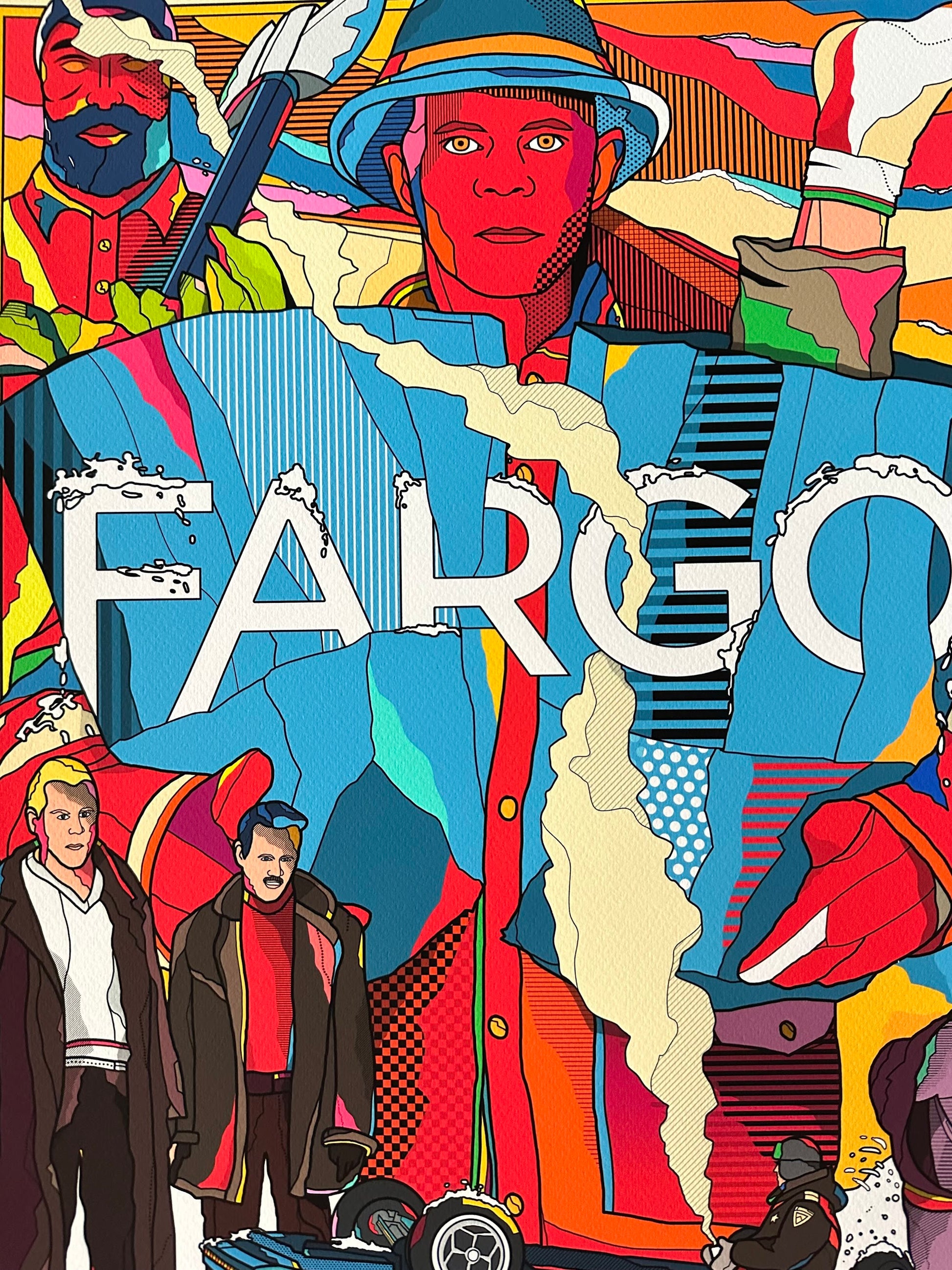 Van Orten - Fargo 16x24 movie poster - detail image 3
