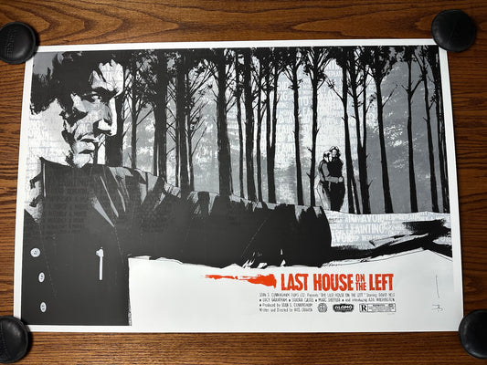 Jock - The Last House on the Left 36x24 movie poster