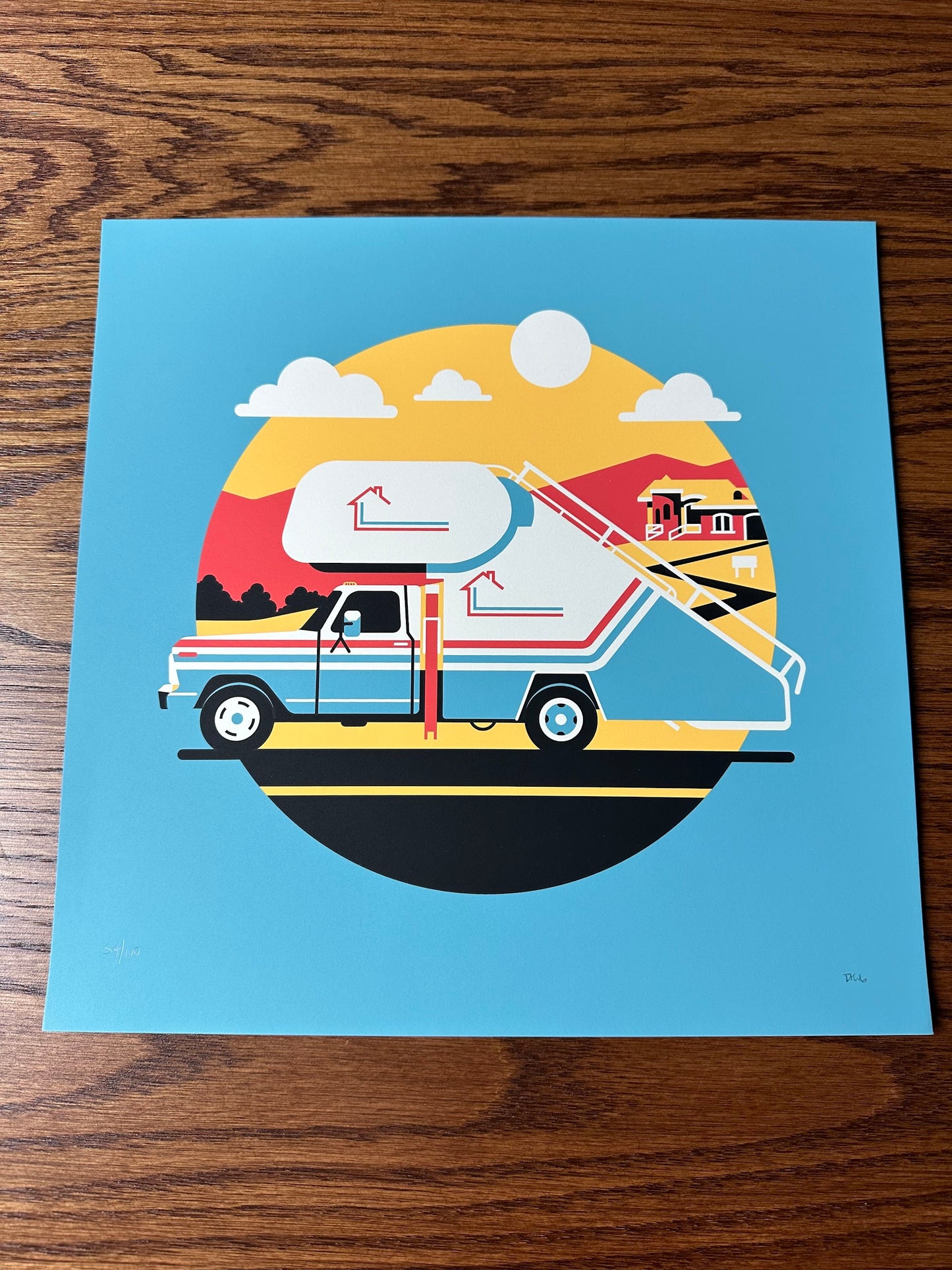 DKNG - Arrested Development RV 12x12 art print