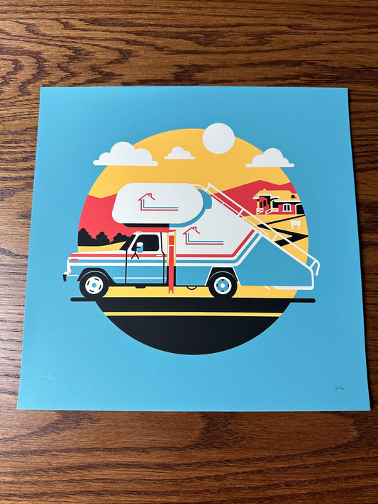 DKNG - Arrested Development RV 12x12 art print