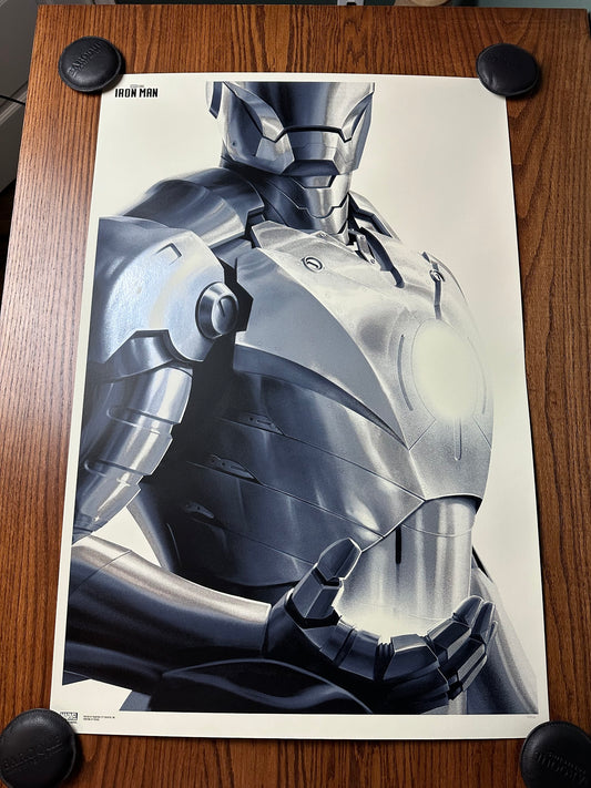 Phantom City Creative - Iron Man Mark II Foil Variant 24x36 movie poster