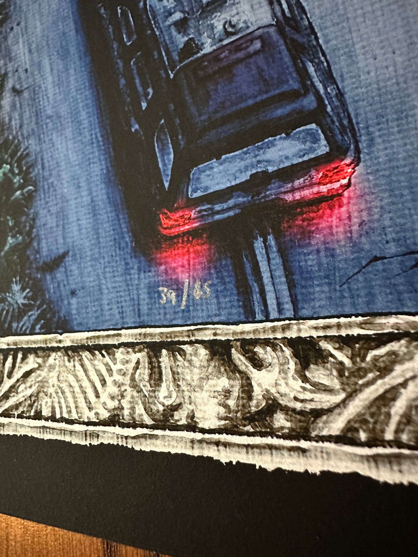 Jeff Murray - Jurassic Park Night Variant 24x36 movie poster - detail image 8