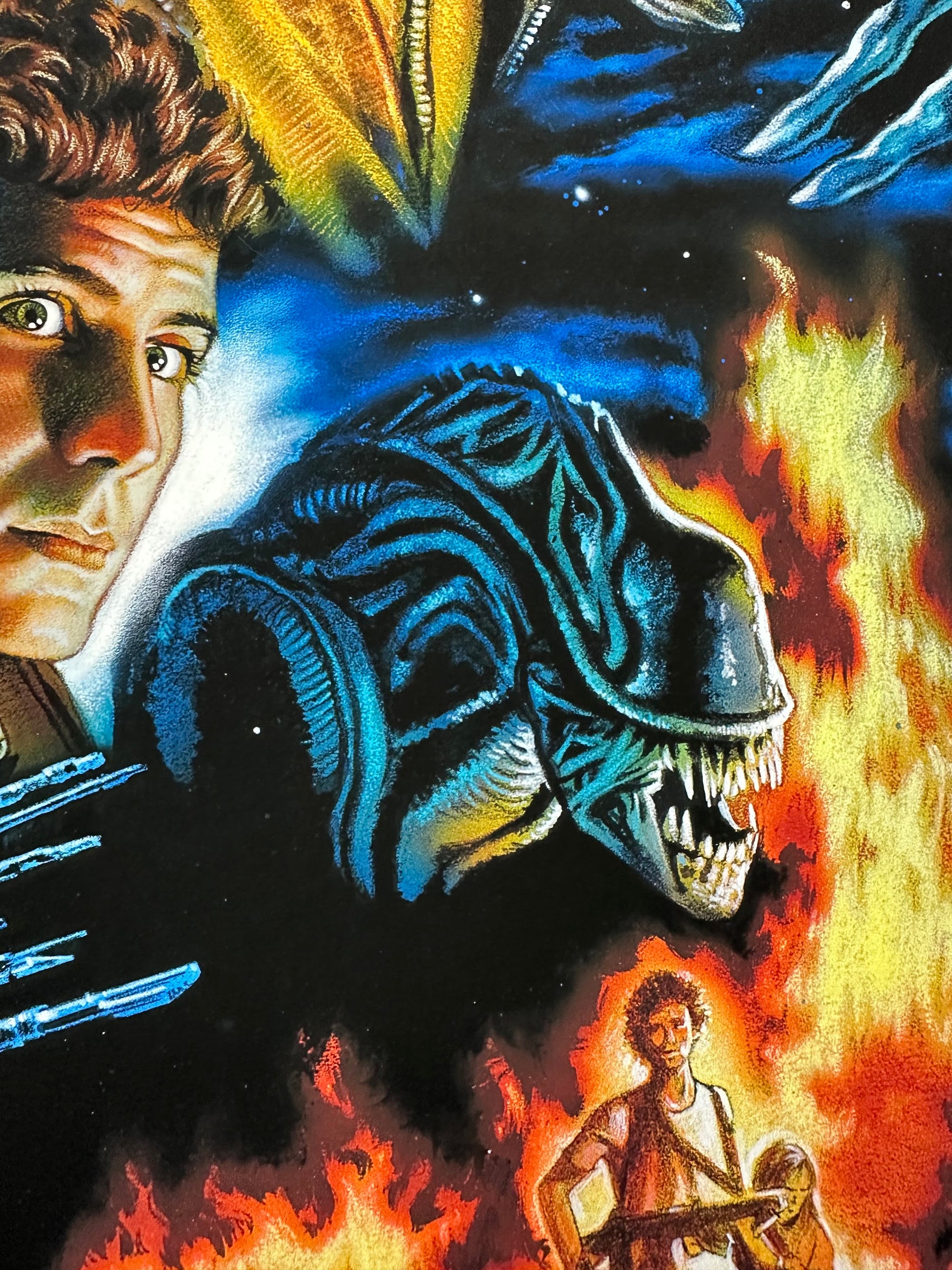 Roger Motzkus - Aliens Variant 24x36 movie poster - detail image 7