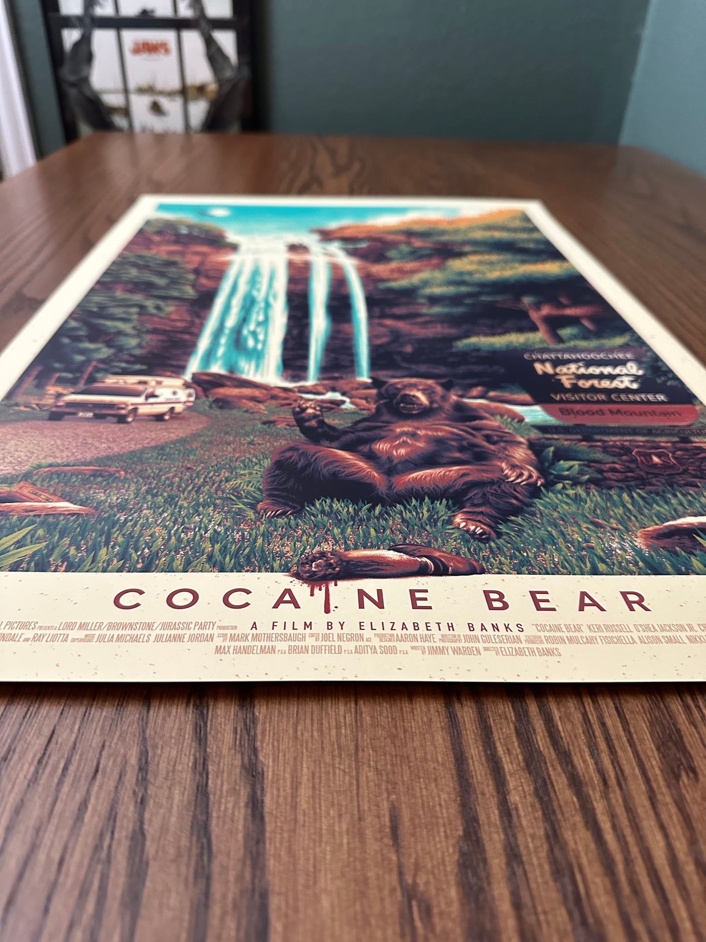 Tom Coupland - Cocaine Bear 16x24 movie poster - detail image 8