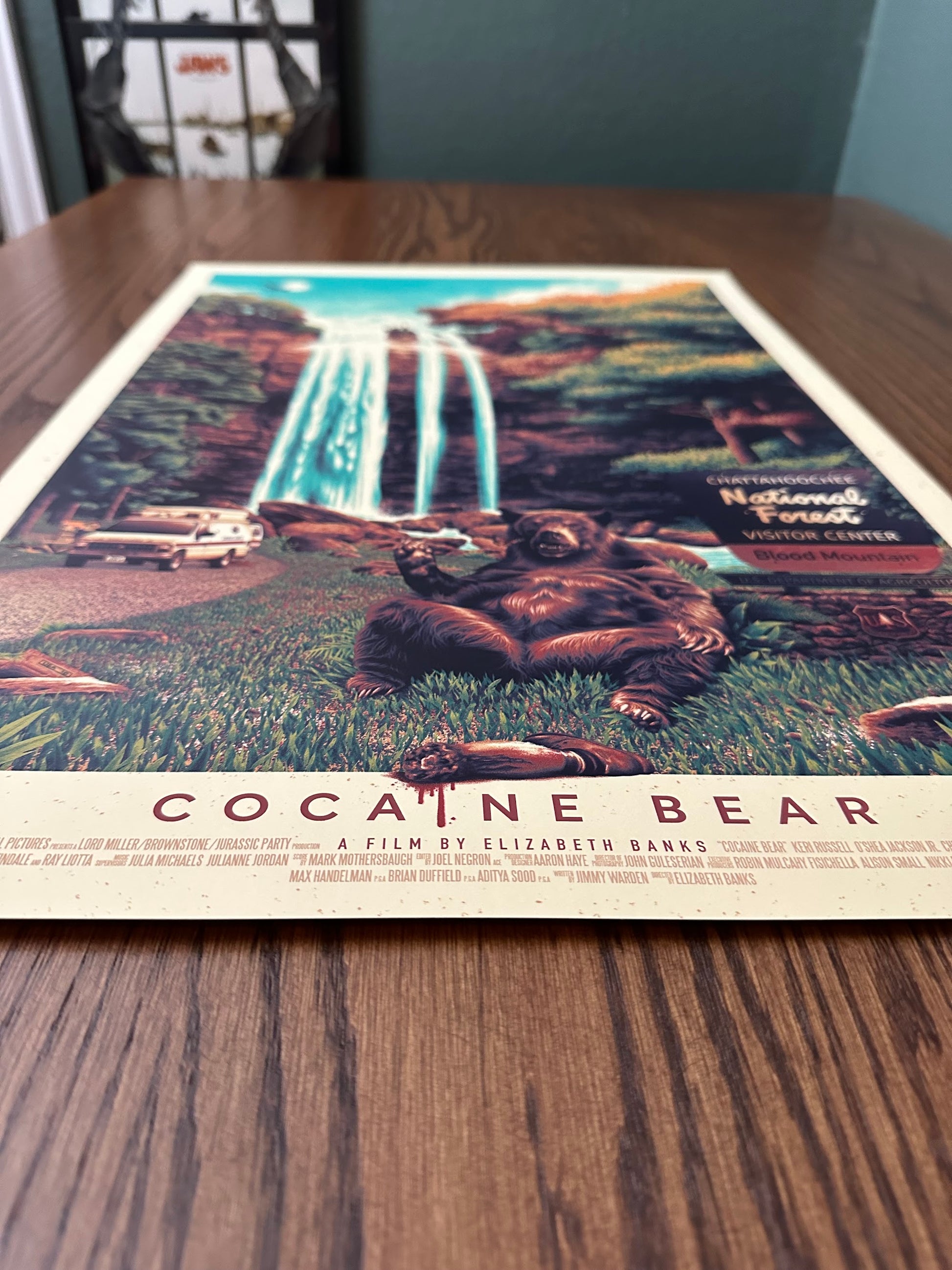 Tom Coupland - Cocaine Bear 16x24 movie poster - detail image 8